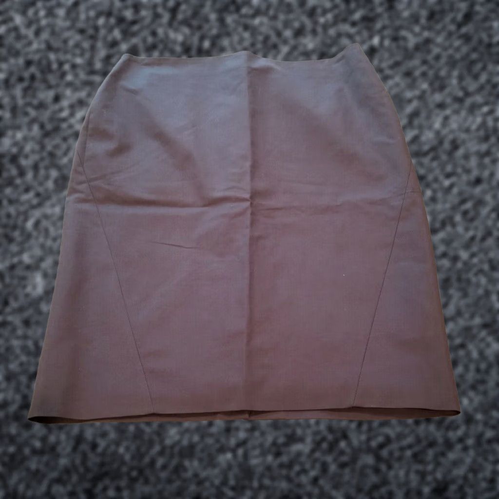 Piazza Sempione Piazza Sempione Made in Italy Womens Cotton Blend Pencil Skirt Blue Size 42 Size 28" / US 6 / IT 42 - 1 Thumbnail