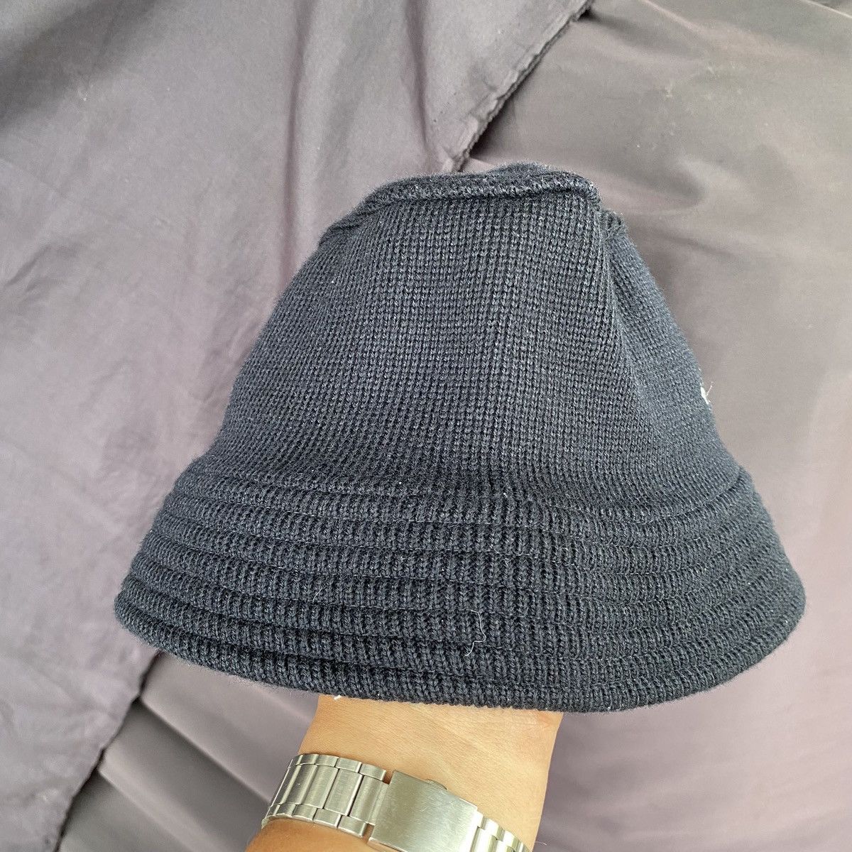 Stone Island Stone island vintage knit black bucket hat Size ONE SIZE - 1 Thumbnail