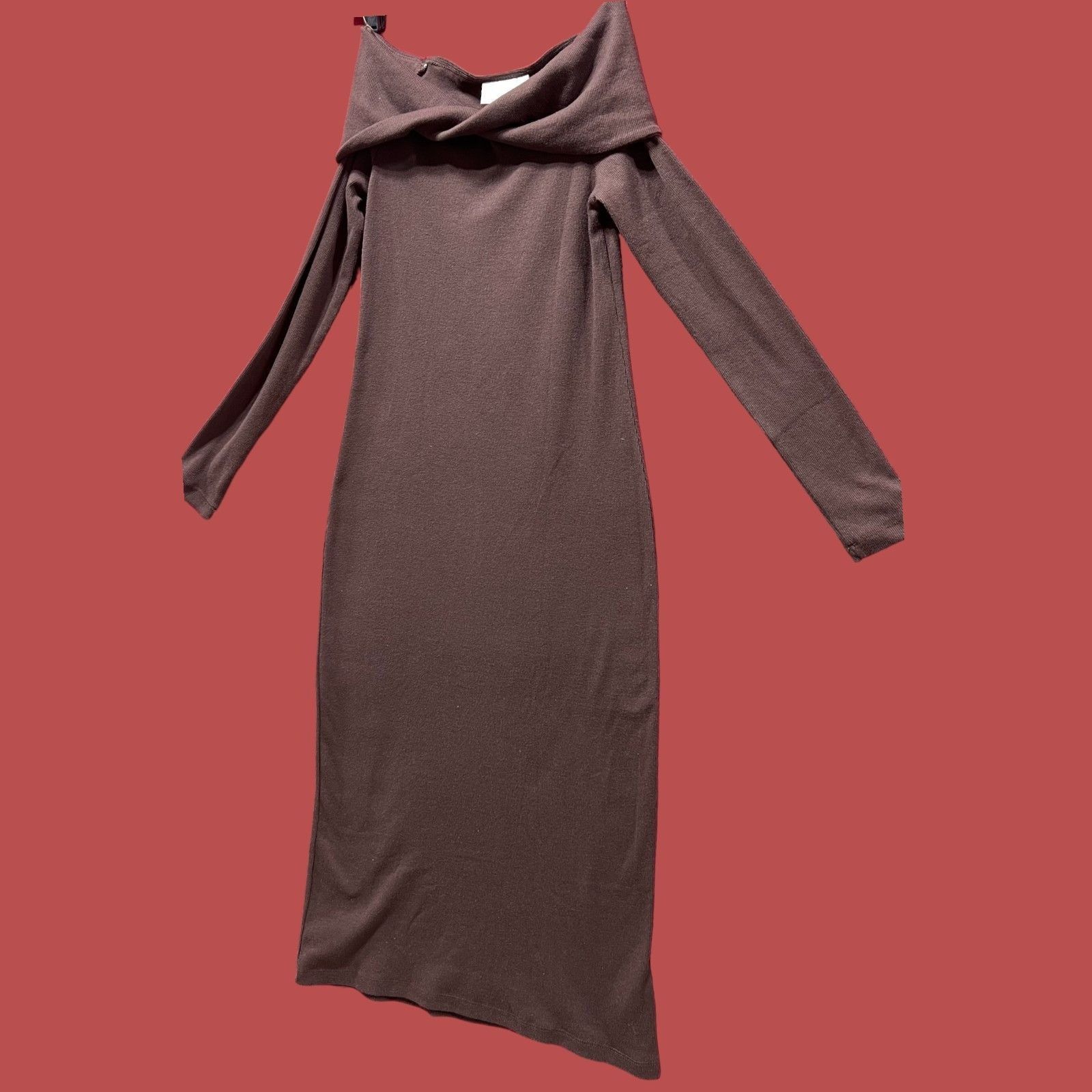 Other Universal Thread - Women's Long Sleeve Midi Bodycon Dress - Size XS / US 0-2 / IT 36-38 - 15 Thumbnail