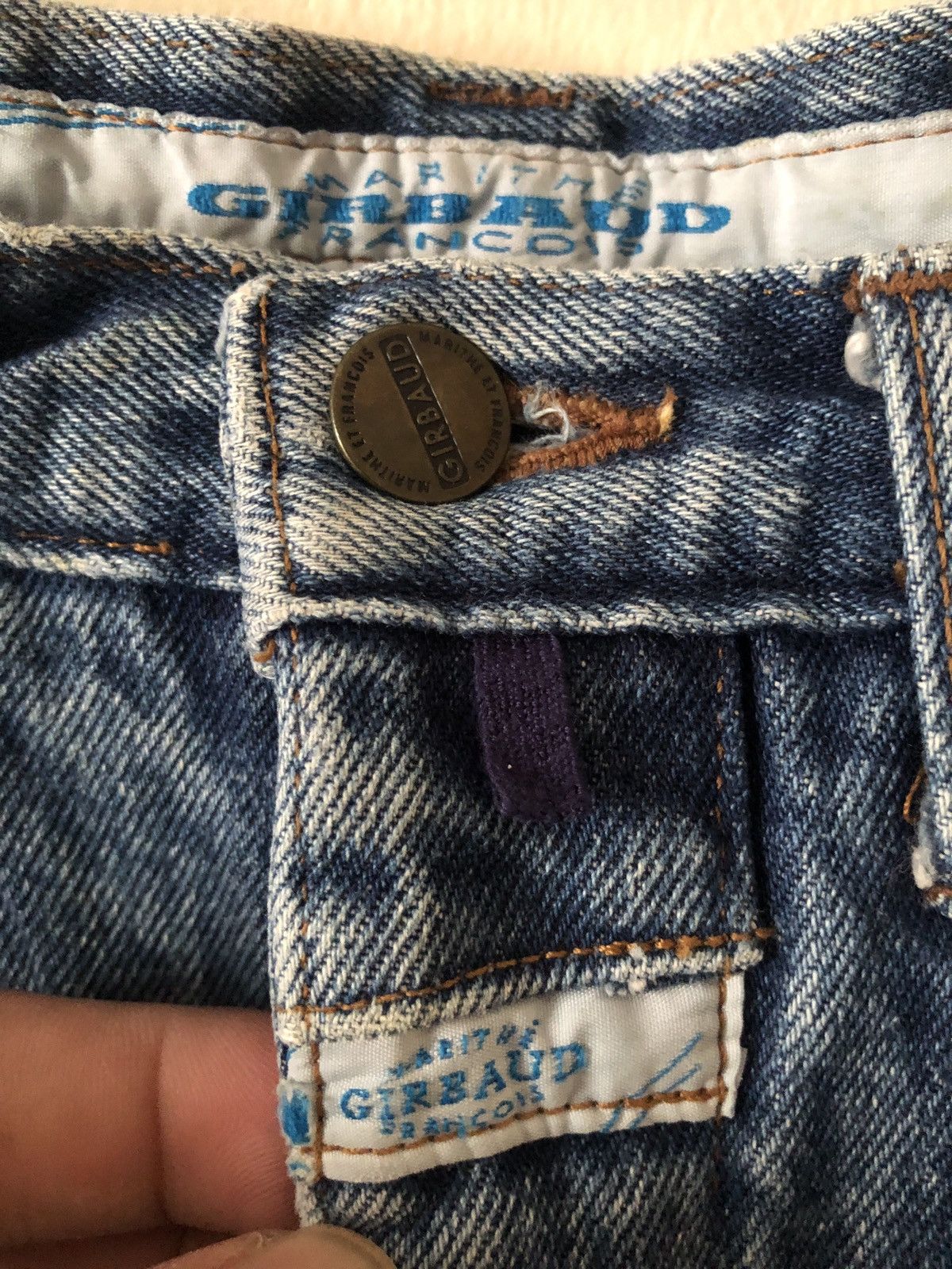 Marithe + Francois Girbaud × Vintage Vintage Marithe Francois Girbaud Stone Washed Denim Jeans Size US 30 / EU 46 - 4 Thumbnail