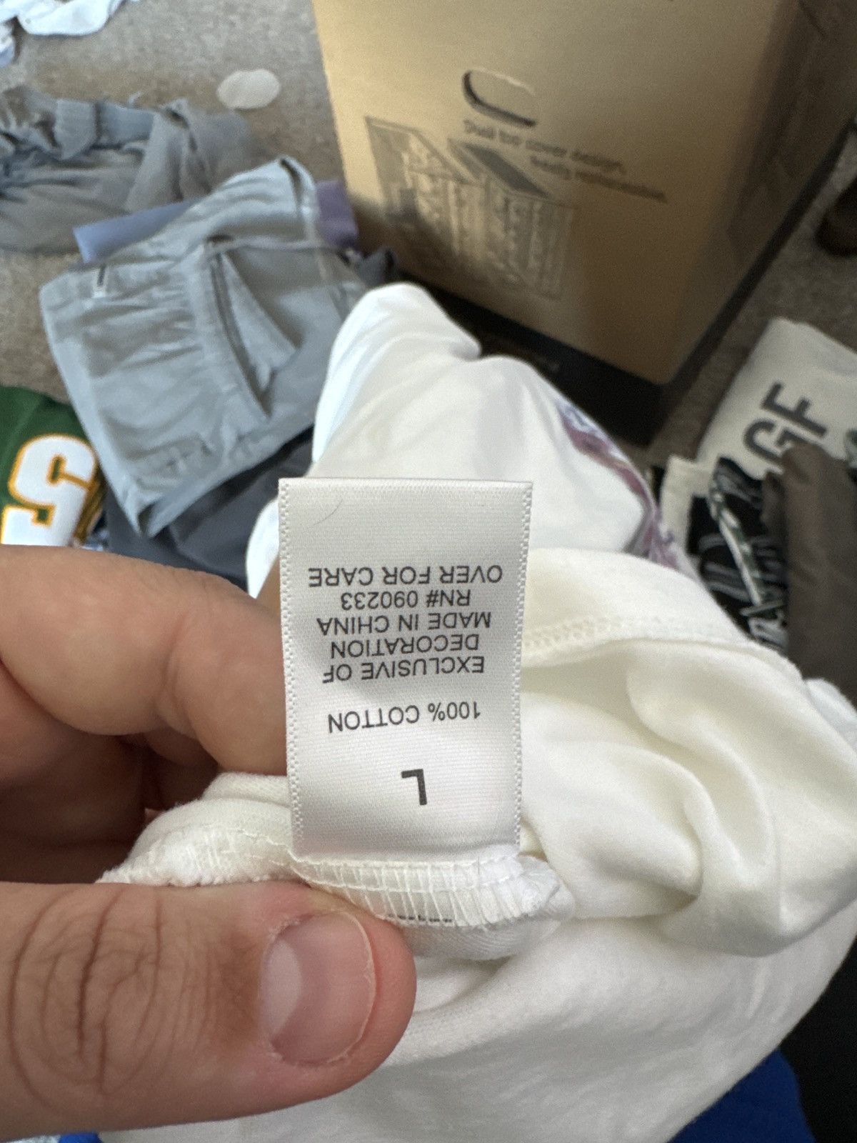 Essentials fear of god essentials photo tee longsleeve mocknefk Size US L / EU 52-54 / 3 - 6 Thumbnail
