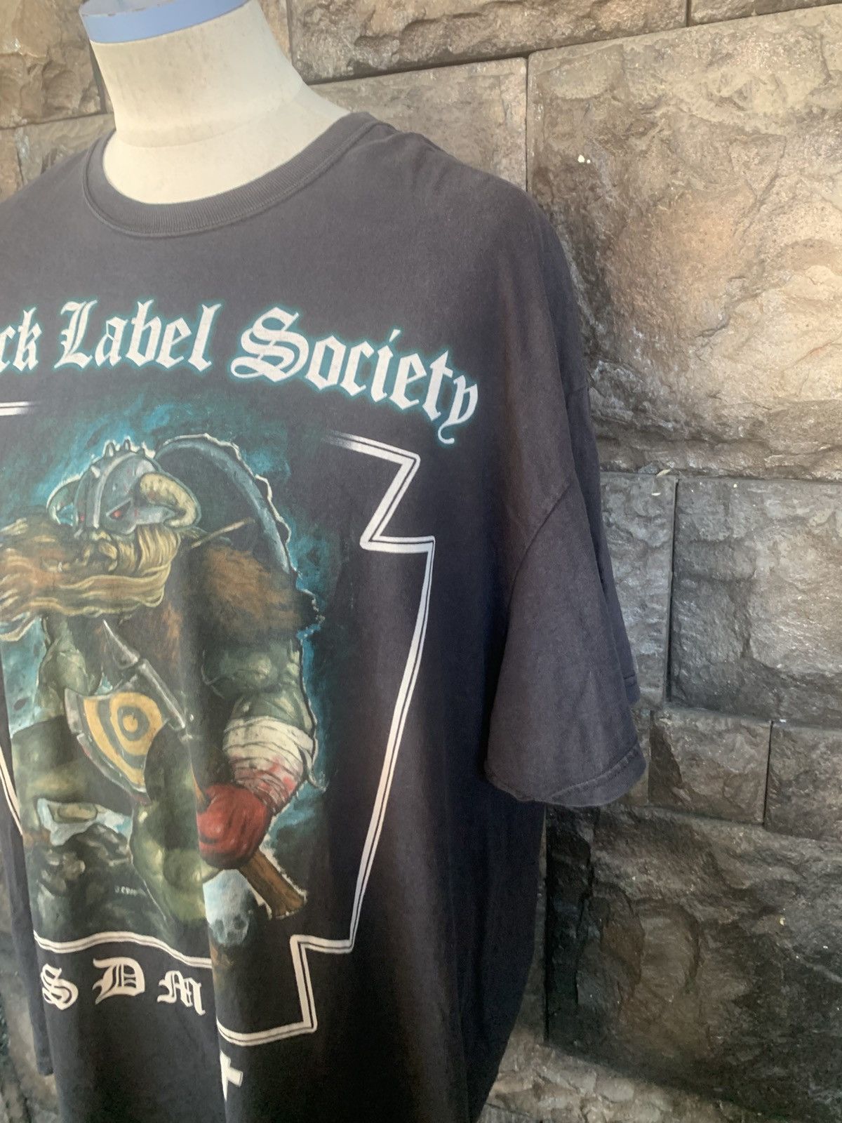 Band Tees × Vintage Vintage Black Label Society Heavy Metal Band T shirt Size US XXL / EU 58 / 5 - 3 Thumbnail