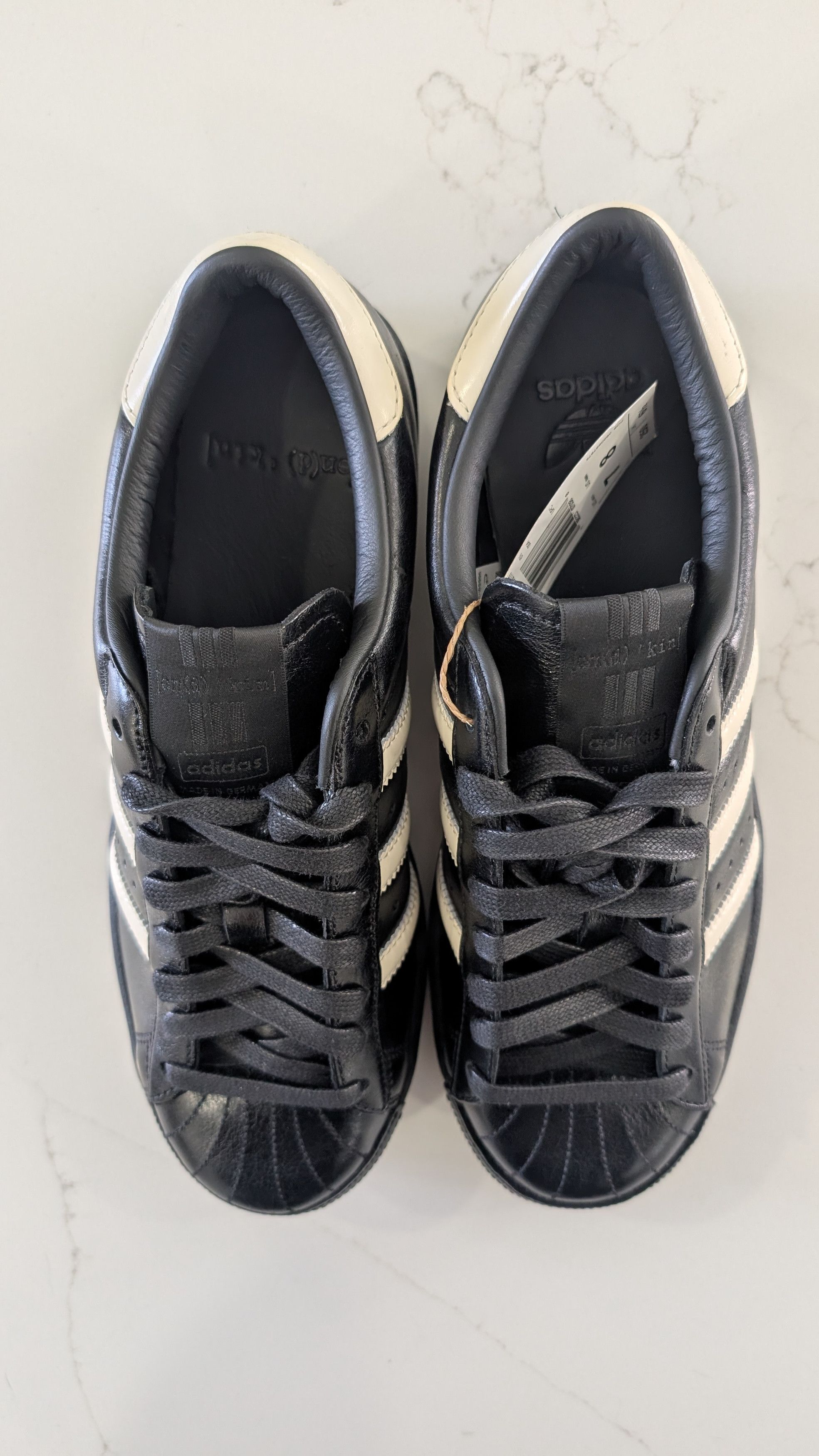 Adidas × Kith KITH x ADIDAS Superstar Vintage Black Tie Made In Germany 7 Size US 7 / EU 40 - 10 Thumbnail