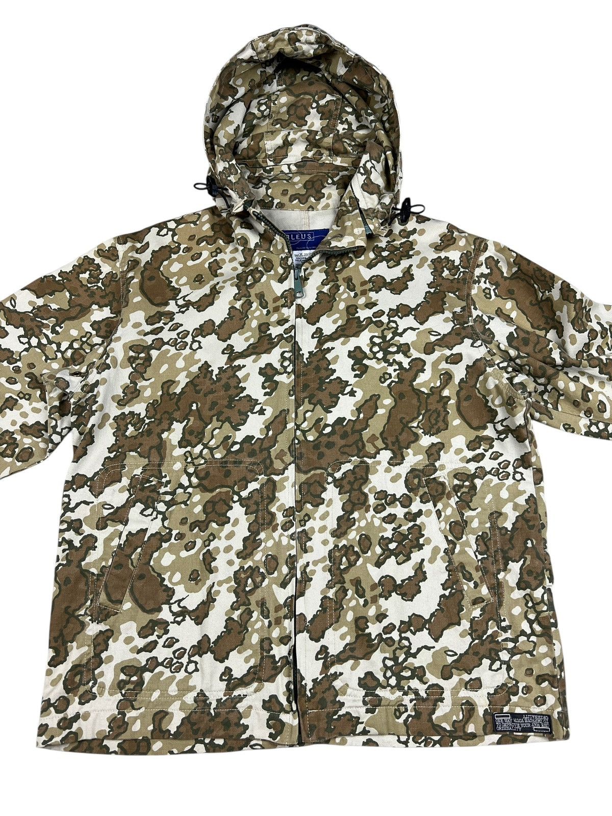 BUFFALO BOBS × Japanese Brand Vintage Bleus 🇯🇵 Camouflage Light Jacket Size US M / EU 48-50 / 2 - 5 Thumbnail