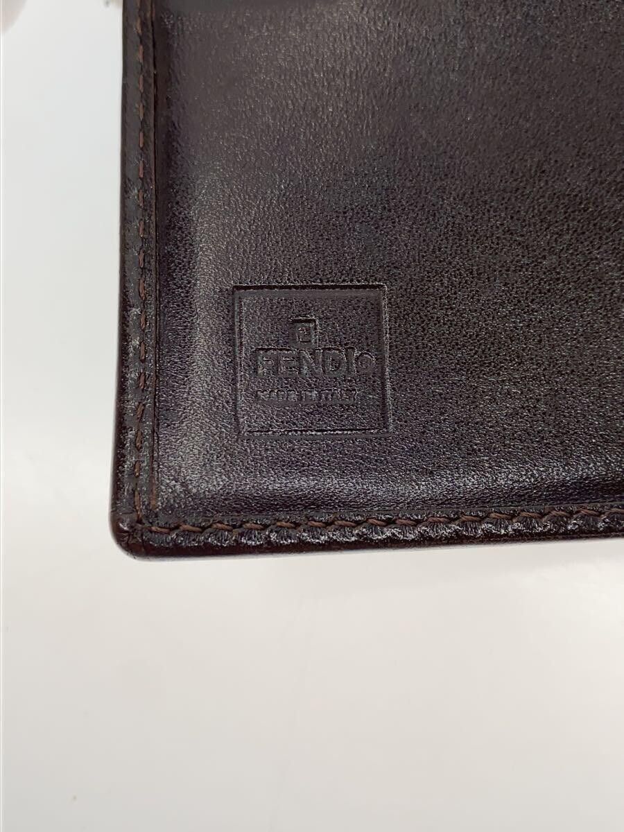 Fendi Fendi Canvas Tri-Fold Wallet Brown Size ONE SIZE - 3 Thumbnail
