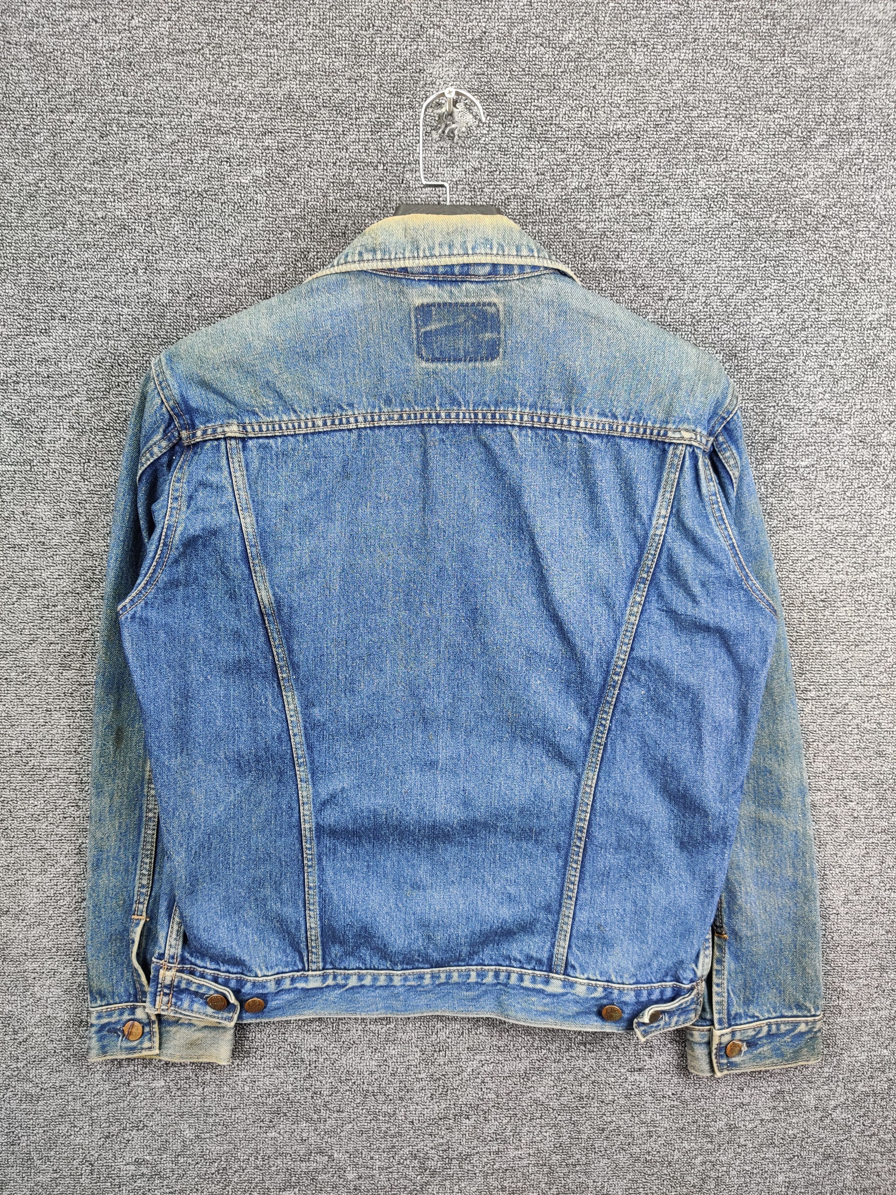 Big John Vintage 90s Big John Distressed Trucker Denim Jacket Size US M / EU 48-50 / 2 - 6 Thumbnail