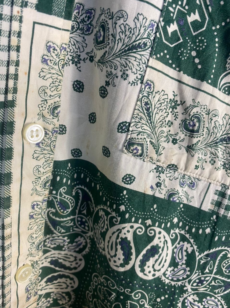Japanese Brand Unisex🔥Paisley button up shirt by story Size M / US 6-8 / IT 42-44 - 11 Thumbnail