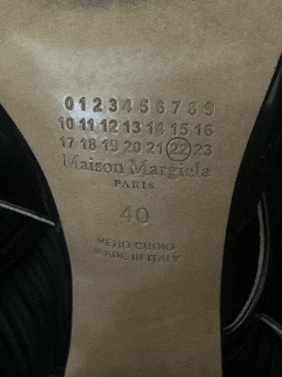 Designer × Maison Margiela Maison Margiela 80mm Tabi sandal pumps Size US 10 / IT 40 - 7 Thumbnail