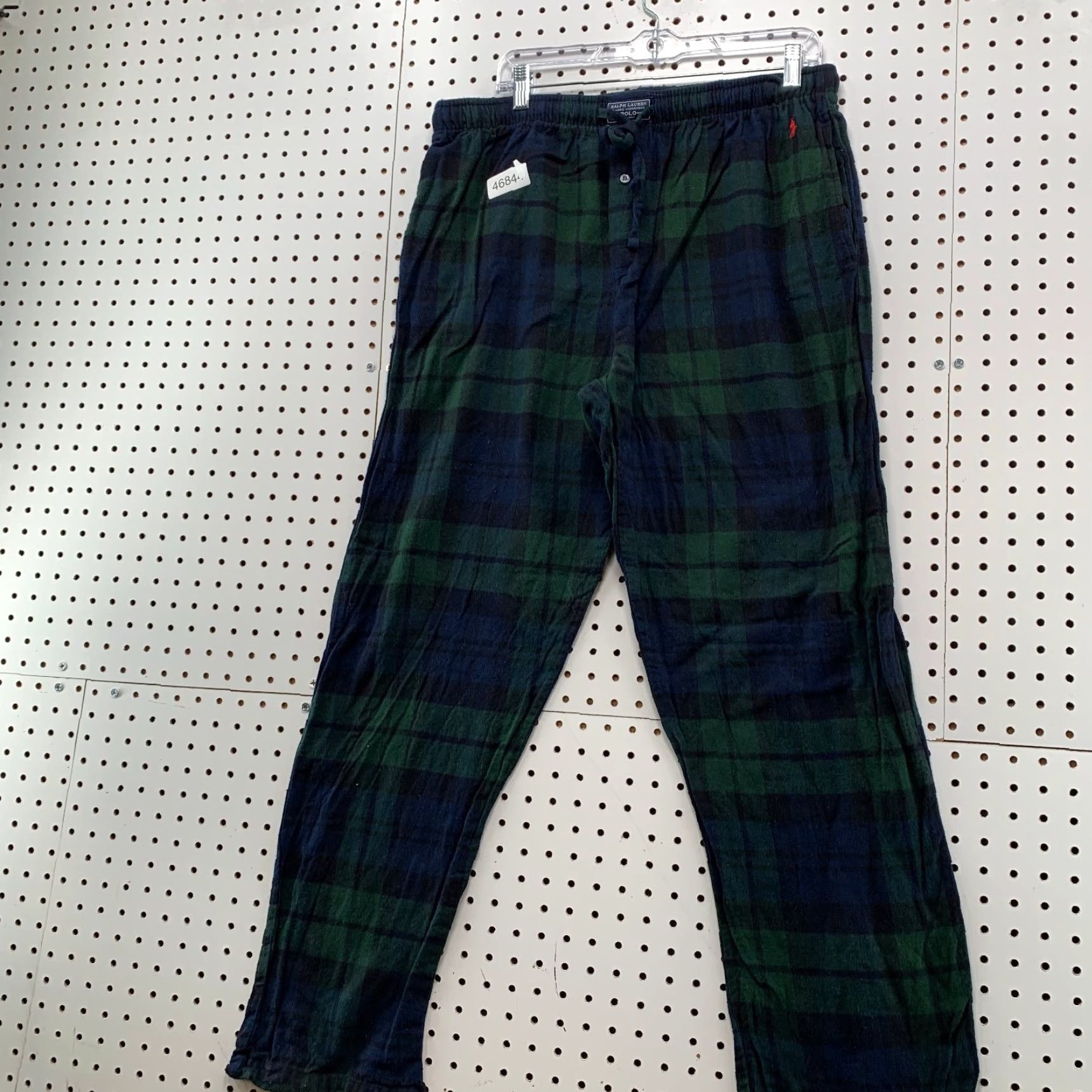 Polo Ralph Lauren Polo Ralph Lauren Pajama Pants Mens XL Green Relaxed Fit Tartan Plaid Drawstring Size US XL / EU 56 / 4 - 4 Thumbnail