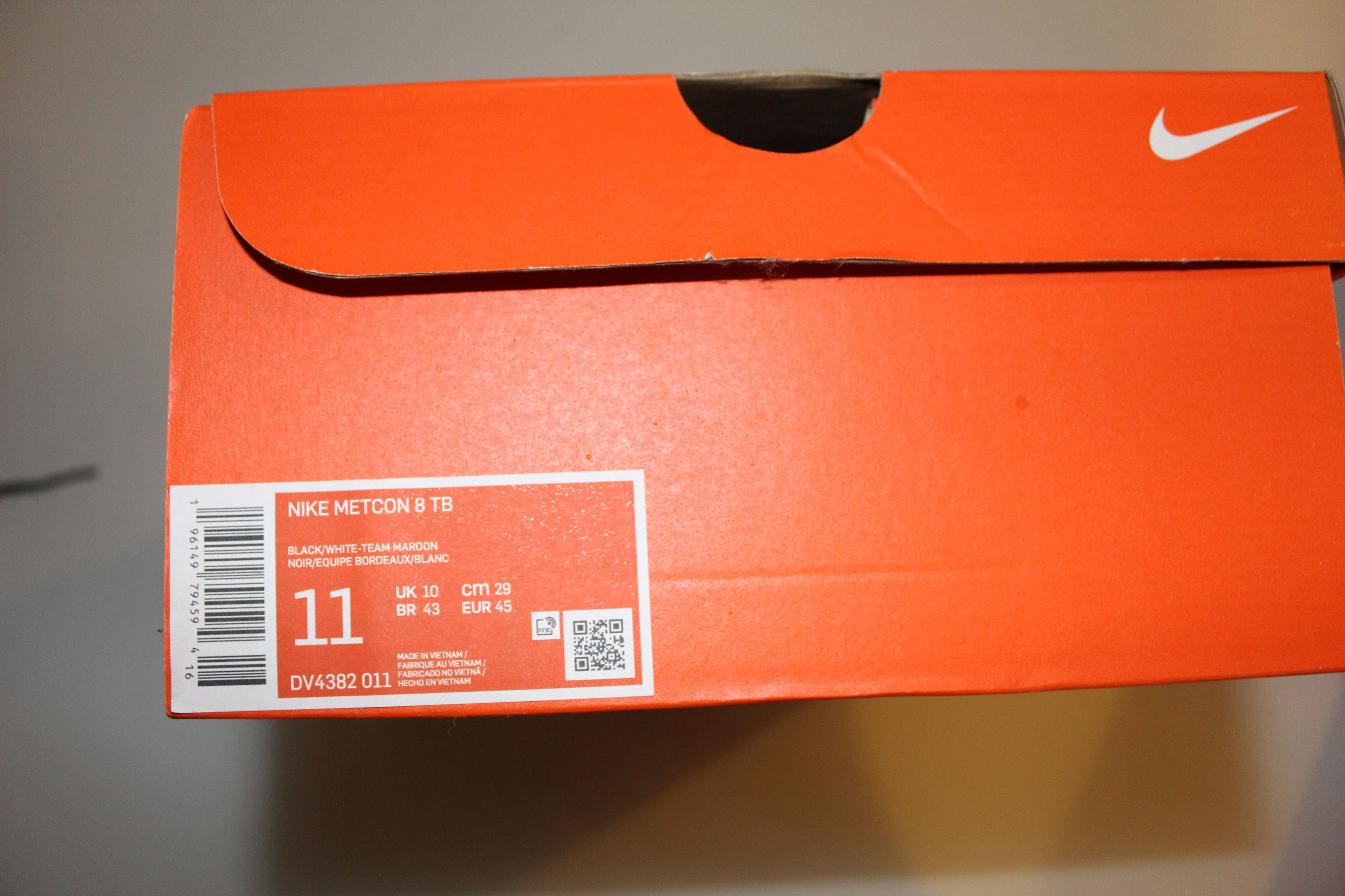 Nike Nike Metcon 8 TB – Cross Training / Weightlifting Shoe Size US 11 / EU 44 - 8 Thumbnail