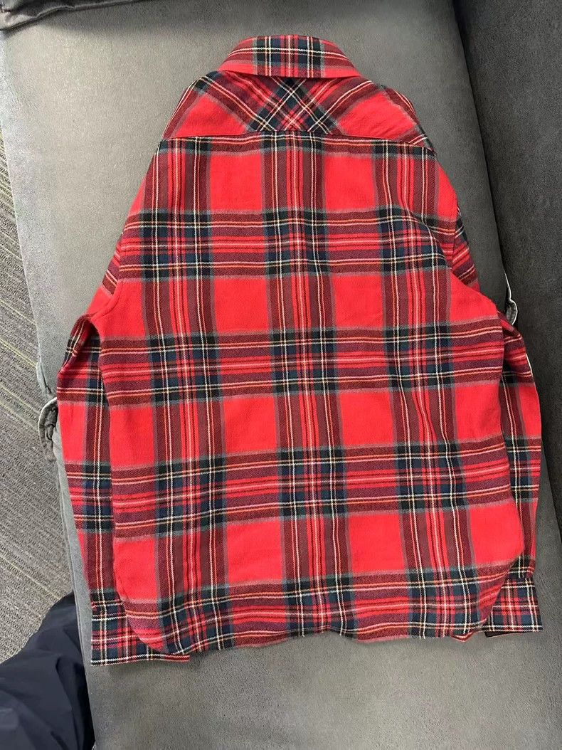 Saint Laurent Paris Saint Laurent Paris size 39 21 FW red wool plaid shirt 250 Size US M / EU 48-50 / 2 - 3 Thumbnail