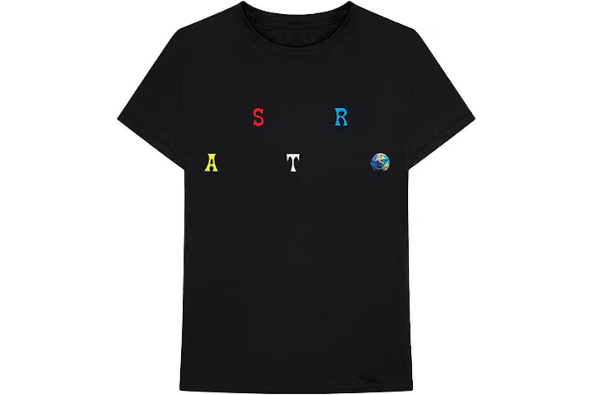 Travis Scott *DEADSTOCK* Travis Scott Astroworld Scattered T *NEVER WORN* Size US M / EU 48-50 / 2 - 1 Thumbnail