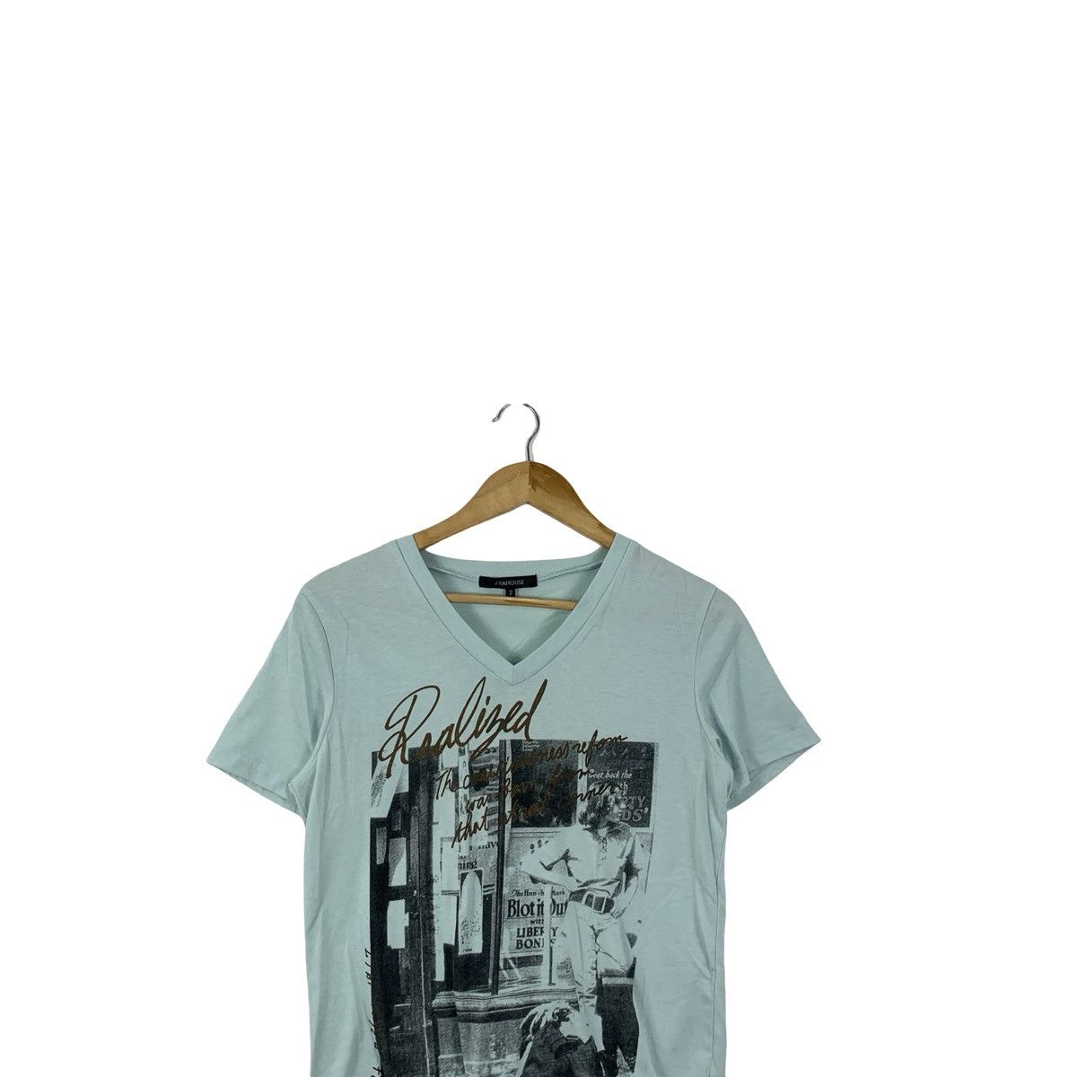 ABAHOUSE ABAHOUSE JAPAN FOTOFOLIO Photography Ads Tee Shirt Top Promo Size S / US 4 / IT 40 - 2 Thumbnail
