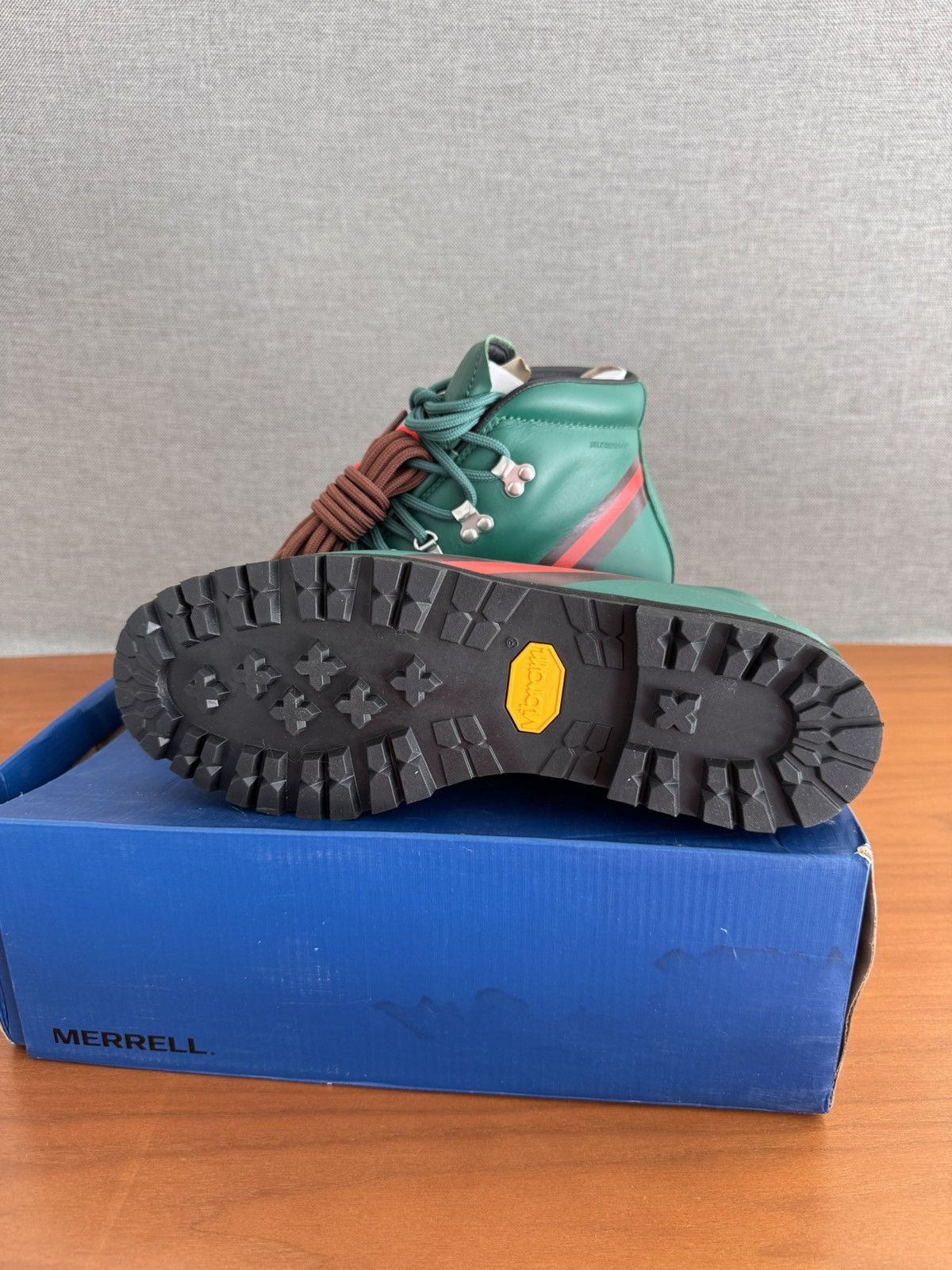 Noah Noah x Merrell Wilderness Legend WP Boots – Green – Size 9.5 Size US 9.5 / EU 42-43 - 4 Thumbnail