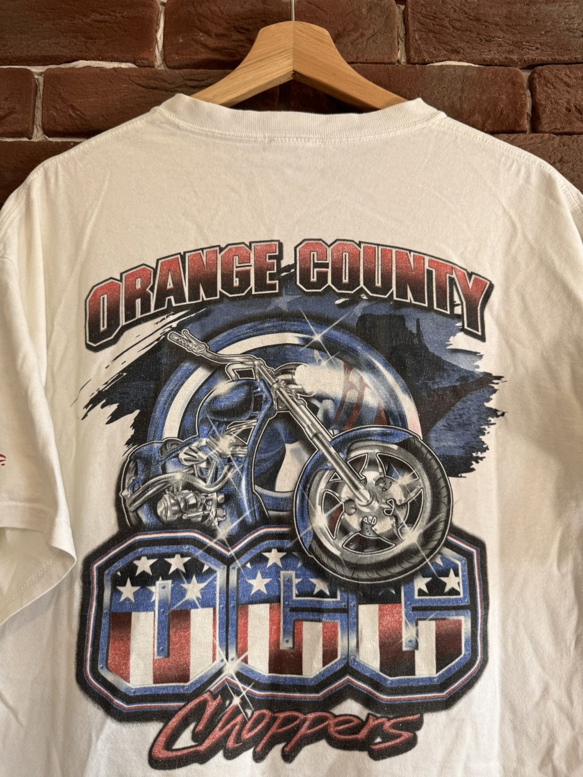 Vintage Rare Orange County Choppers Vintage 00s T Shirt Motorcycle Size US XL / EU 56 / 4 - 5 Thumbnail