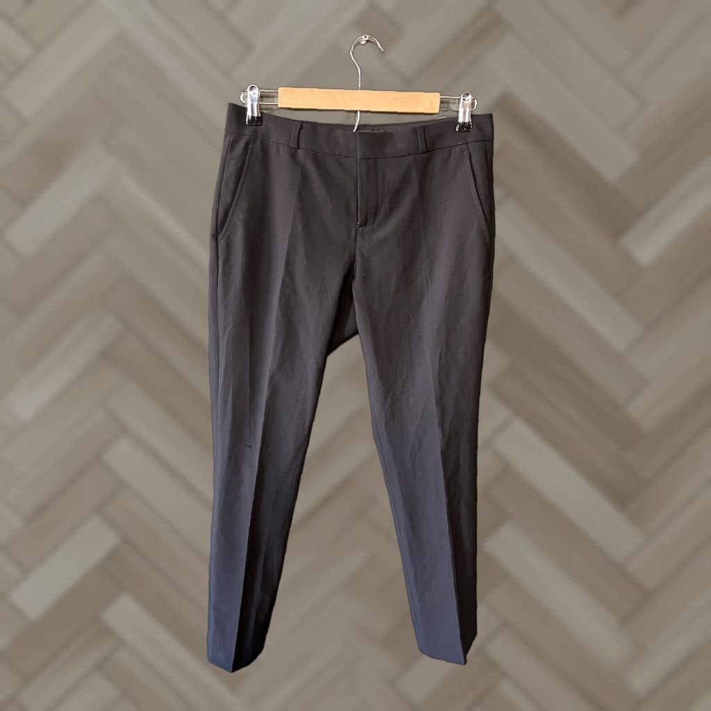 Banana Republic Banana Republic Womens Dress Pants Black Wool Italy 2S 2 Regular Pant Womens Size 26" / US 2 / IT 38 - 1 Thumbnail