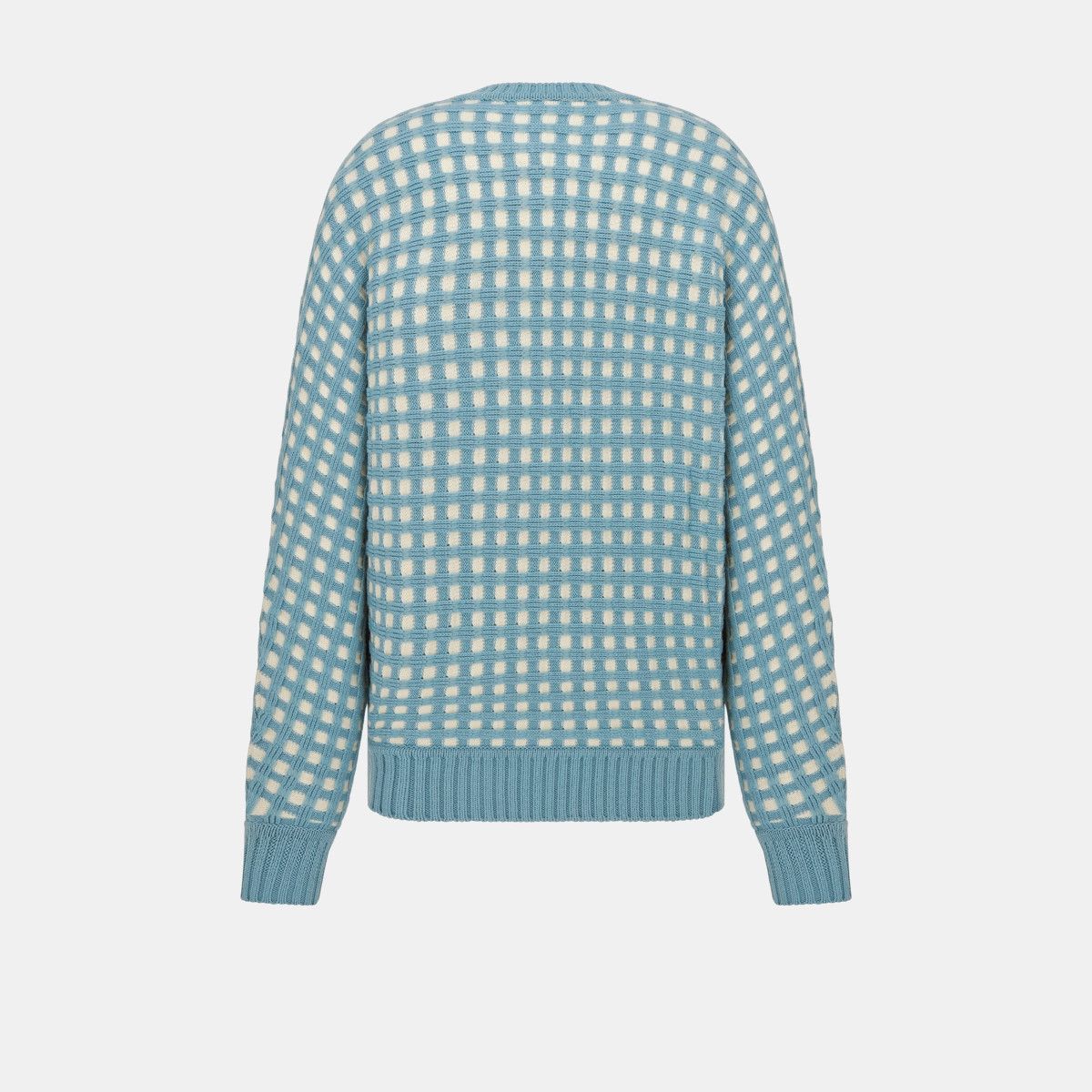 Dior o1w1db11024 Round-Neck Sweater in Blue Size US XS / EU 42 / 0 - 2 Thumbnail