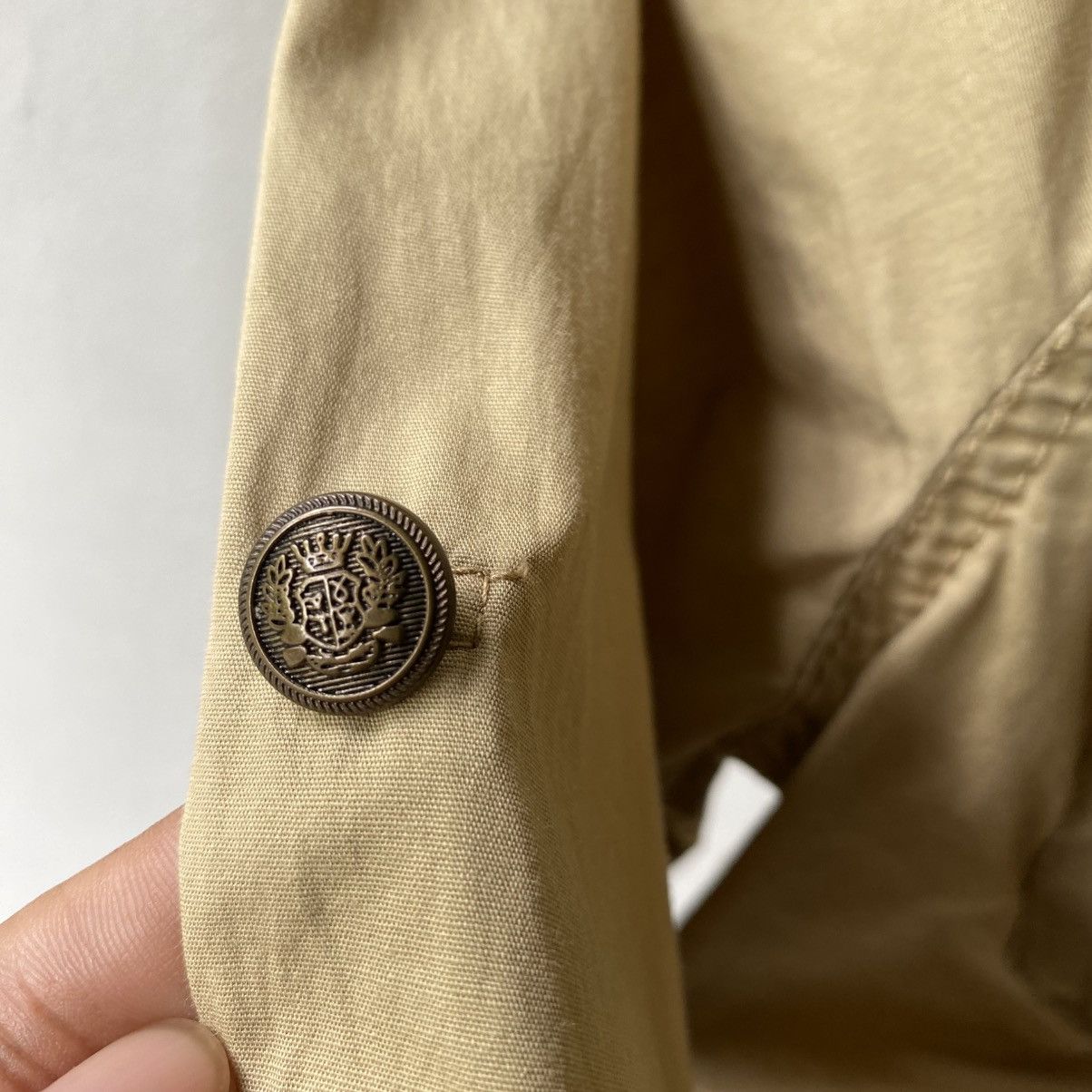 Japanese Brand Y2K PUNK SKY bumble Beige Utility Shirt Size M / US 6-8 / IT 42-44 - 9 Thumbnail