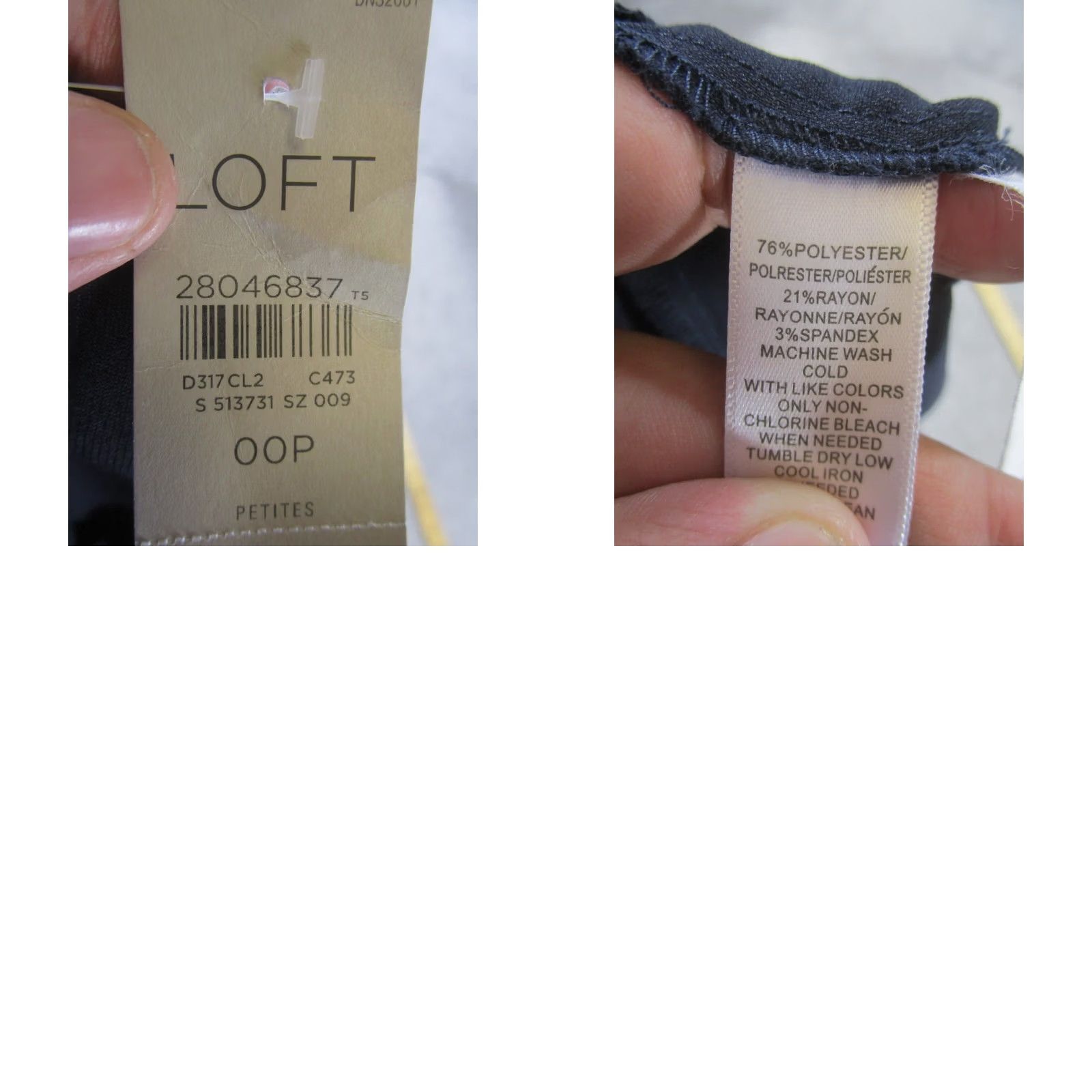 Loft LOFT Blue Cotton Sleeveless Mini Dress Womens 00P Petite Casual Short 00P Womens Ballet Shirt? Size XXS / US 00 / IT 34 - 8 Thumbnail