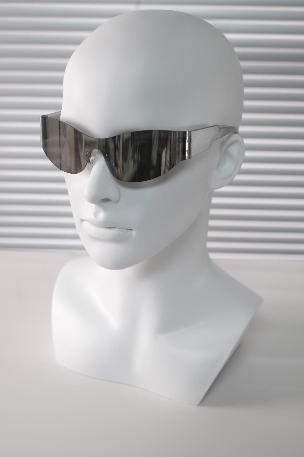 Other Rare Vtg Y2k Avant Garde Stylist Black Sunglasses Unisex OS Size ONE SIZE - 6 Thumbnail