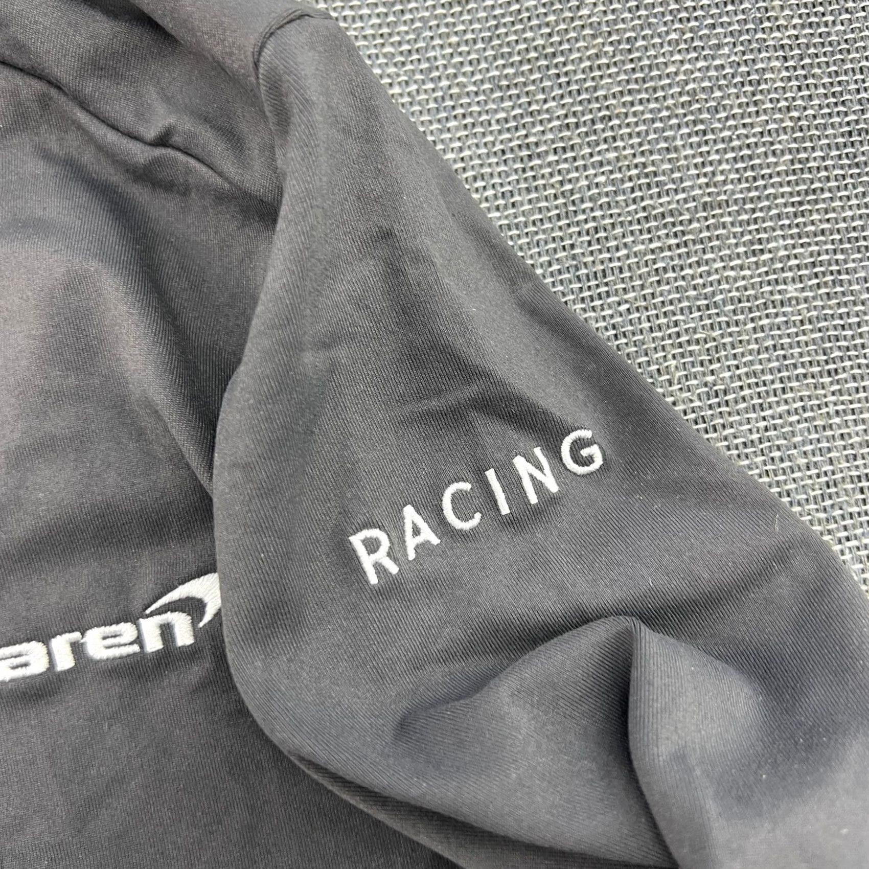 Vintage McLaren Racing Jacket Mens Small Full Zip Gray F1 Softshell Size US S / EU 44-46 / 1 - 3 Thumbnail