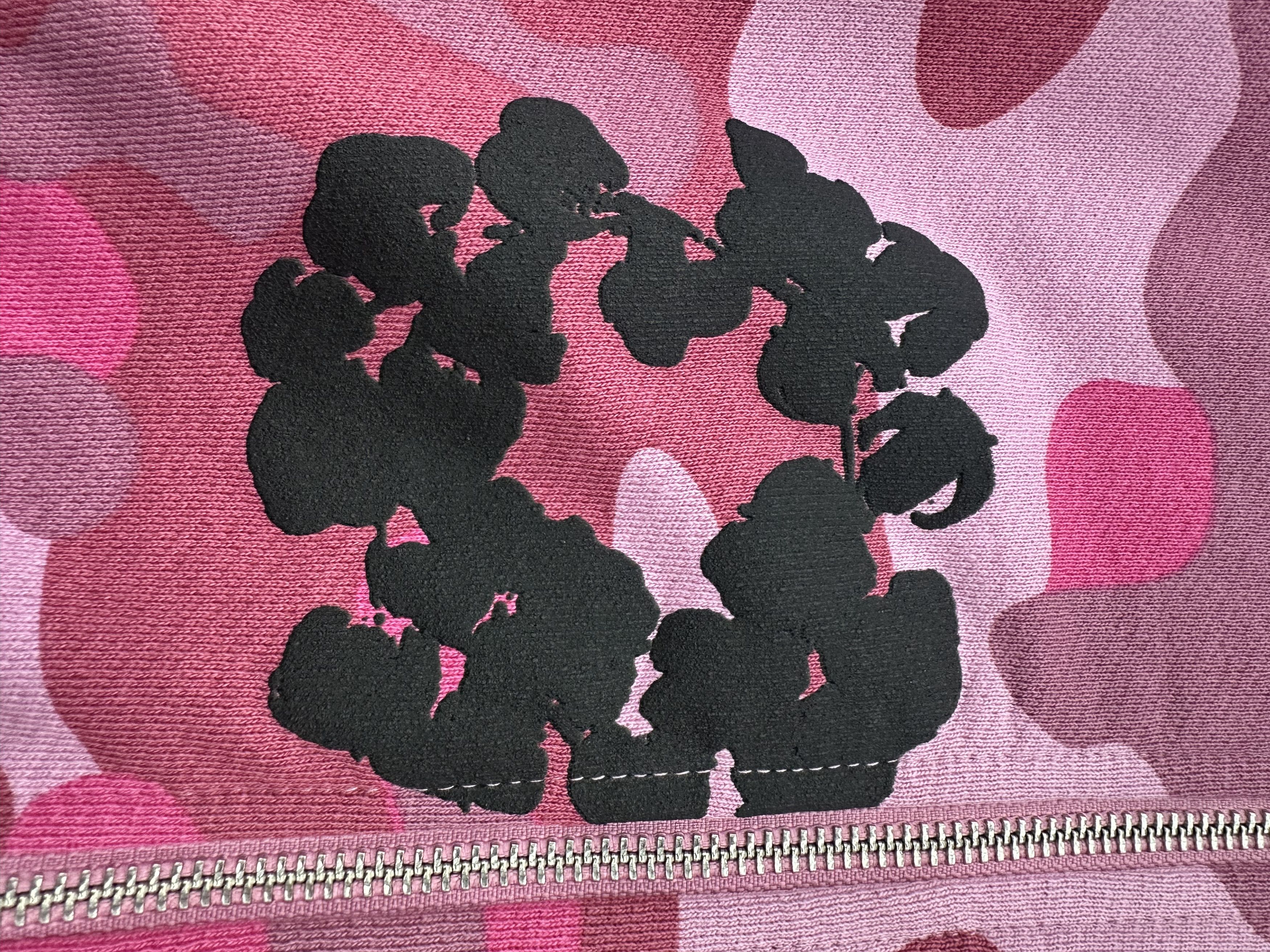 DENIM TEARS Denim Tears Camouflage Zip Up Hoodie Pink Size US XL / EU 56 / 4 - 3 Thumbnail