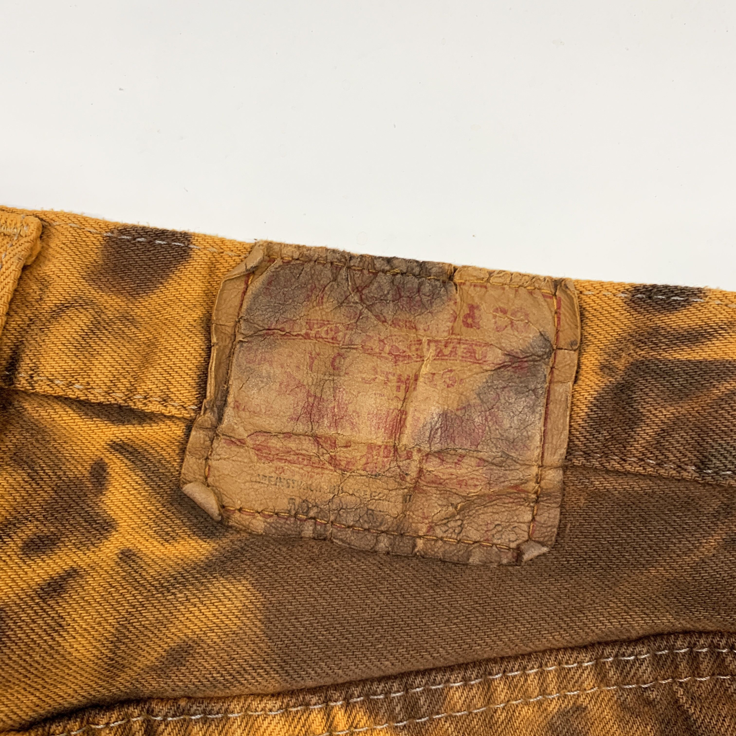 Levi's 90s 501 *Made in US* Tie Dyed Jeans Size US 31 - 8 Thumbnail