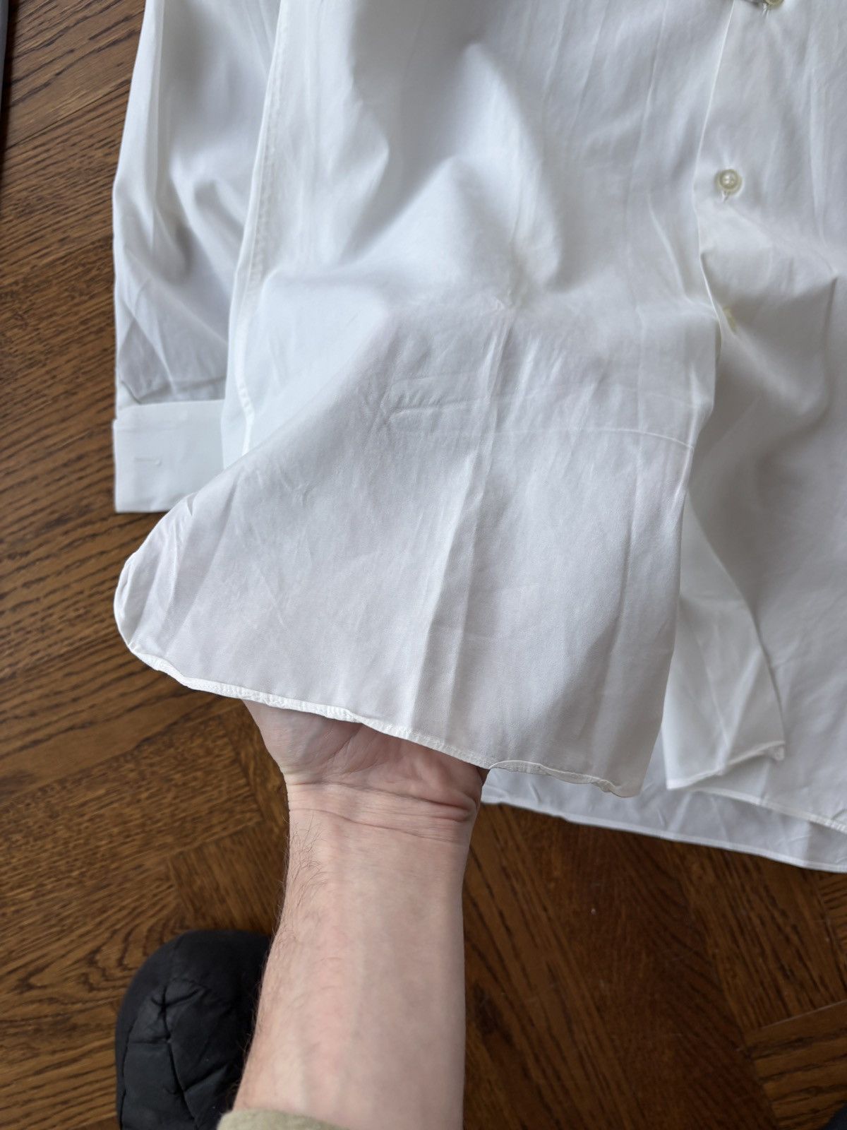 Vintage Dress Shirt Forsyth Bond Street England Broadcloth