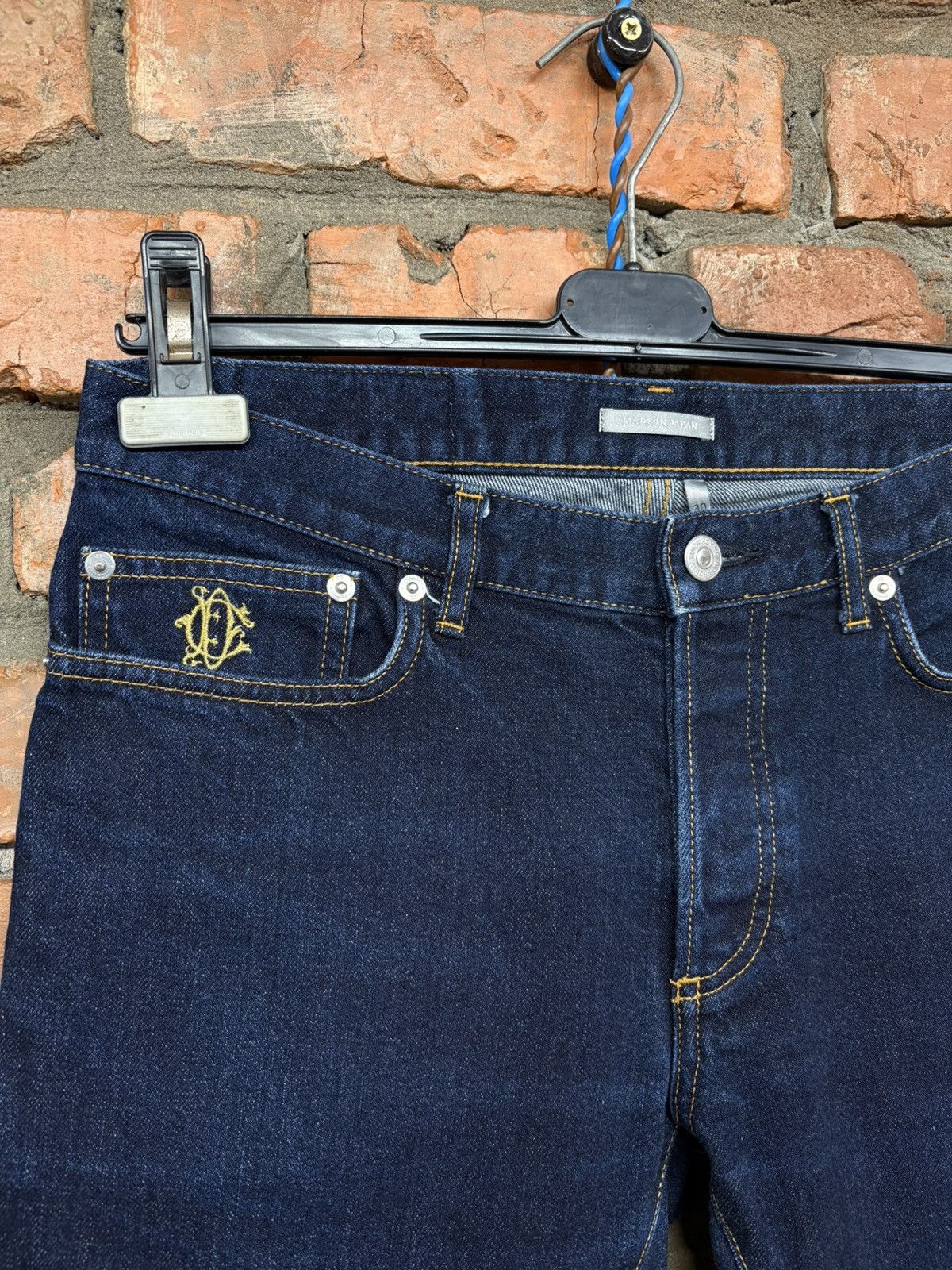 Dior Dior Homme Selvedge Blue Denim Slim Pants Made in Japan sz30 Size US 30 / EU 46 - 8 Thumbnail
