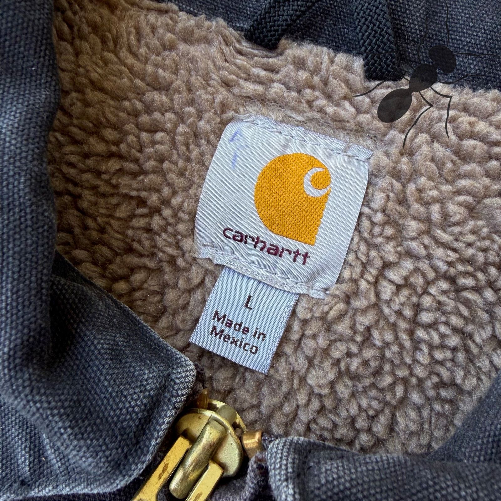 Carhartt × Vintage Carhartt C61 DKB brown chore work wear jacket Size US L / EU 52-54 / 3 - 7 Thumbnail