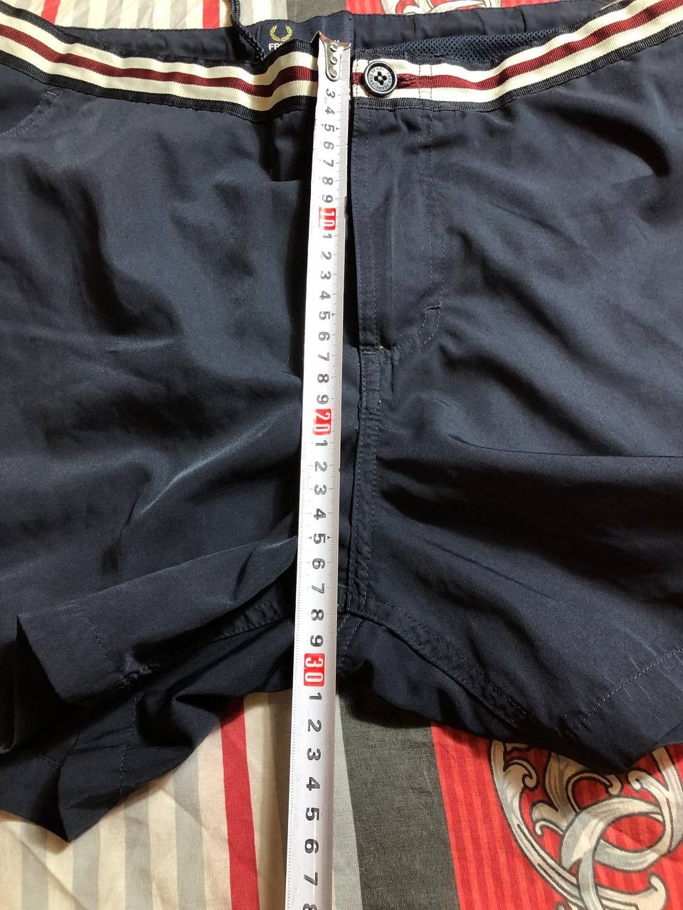 Fred Perry × Japanese Brand Gothicana Y2K Black Bondage Gothic Multipocket Cargo Shorts Size US 32 / EU 48 - 2 Thumbnail