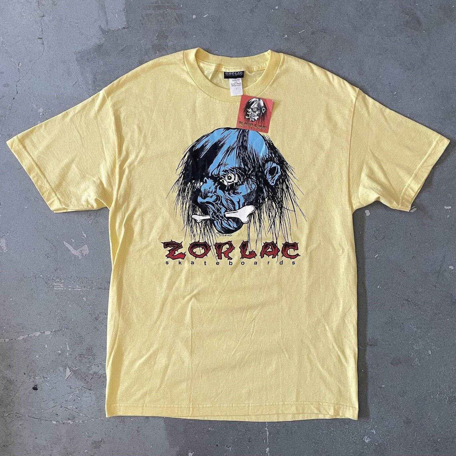 Vintage Vintage Zorlac Skateboards T-Shirt Pushead Size L Skate Punk |  Grailed