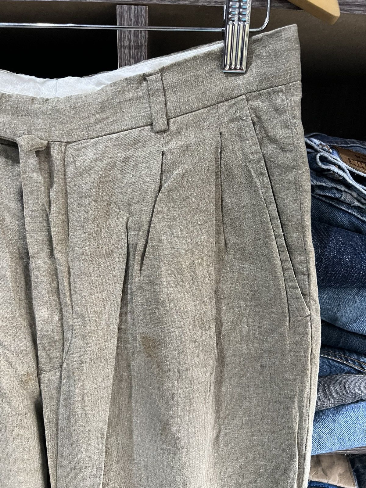 Adolfo Dominguez 🔥Vintage Adolfo Dominguez Pleated Pant Size US 29 - 7 Thumbnail