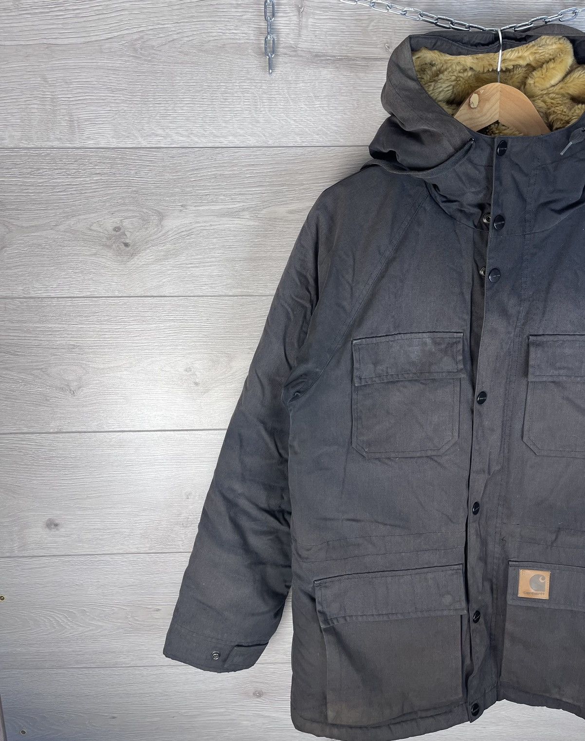 Carhartt Men’s parks Carhartt Mentley Jacket size M Y2K casual USA Size US M / EU 48-50 / 2 - 2 Thumbnail