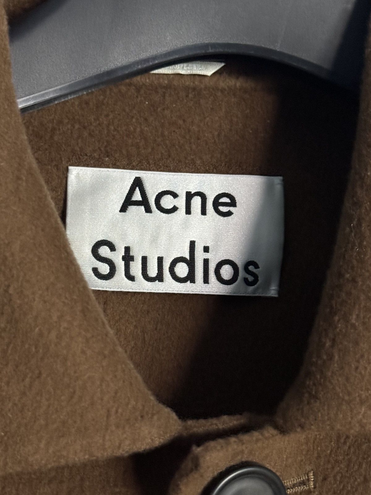 Acne Studios Acne Studios Brown Wool Jacket Size US M / EU 48-50 / 2 - 3 Thumbnail