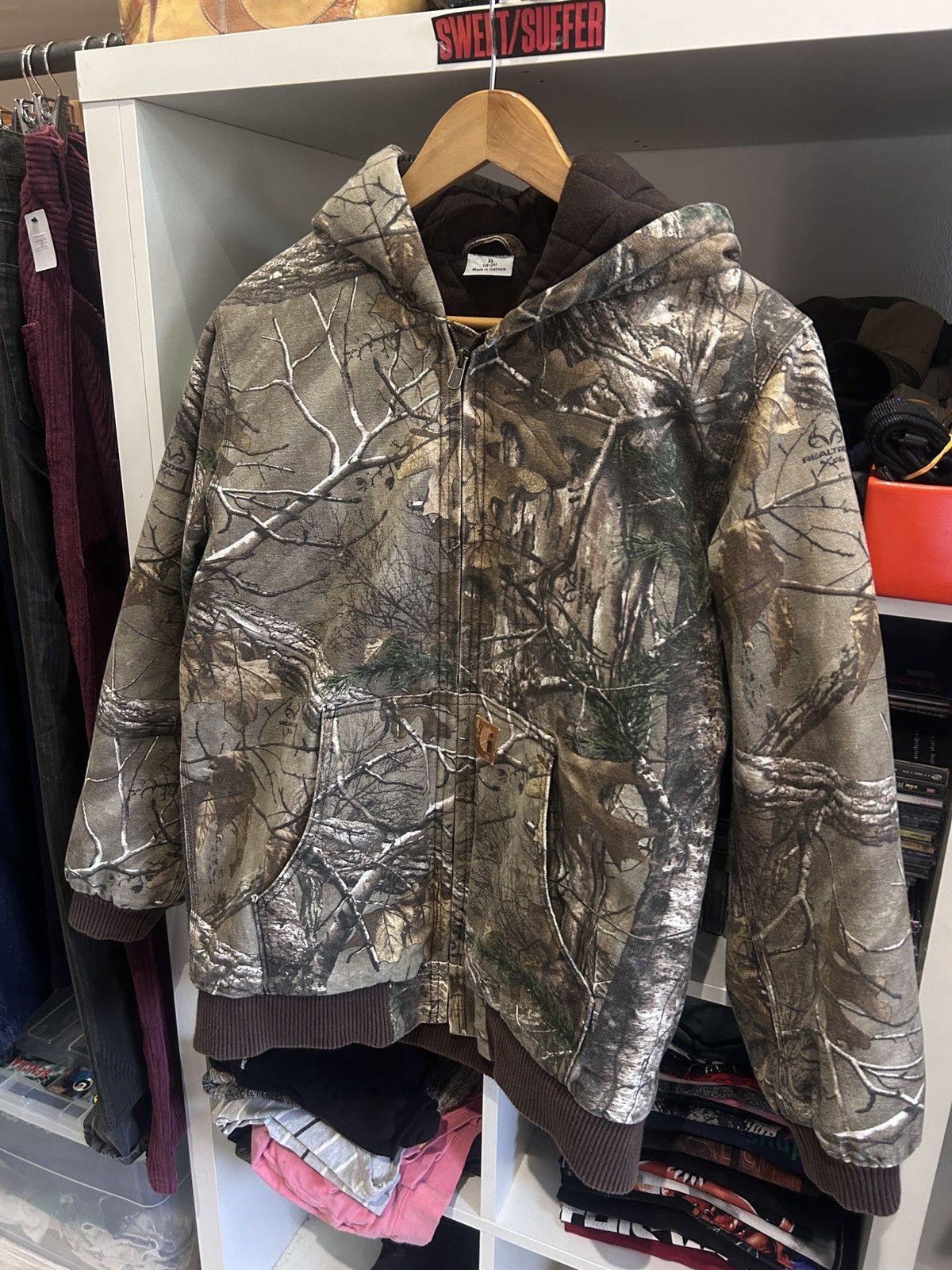 Carhartt vintage Carhartt Real Tree Active Jacket camouflage print Size US M / EU 48-50 / 2 - 2 Thumbnail
