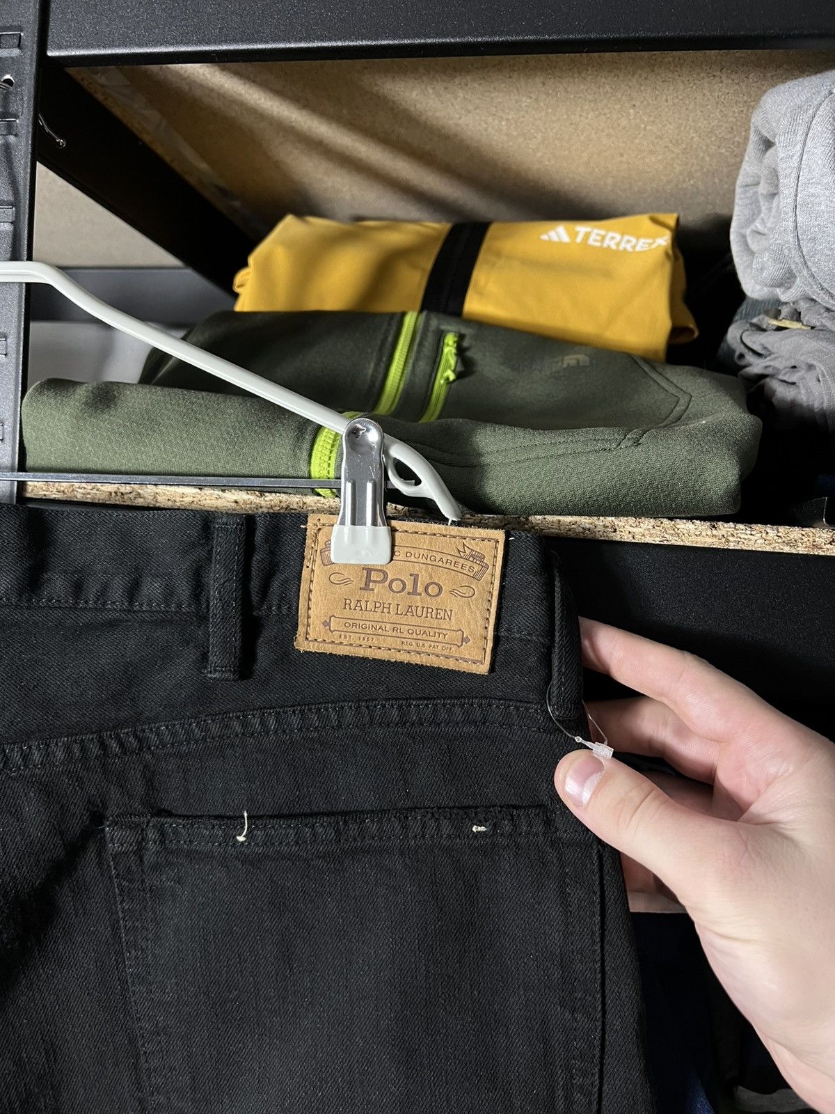 Polo Ralph Lauren NWT Polo Ralph Lauren Black Denim Jeans – Size 38 Size US 38 / EU 54 - 3 Thumbnail