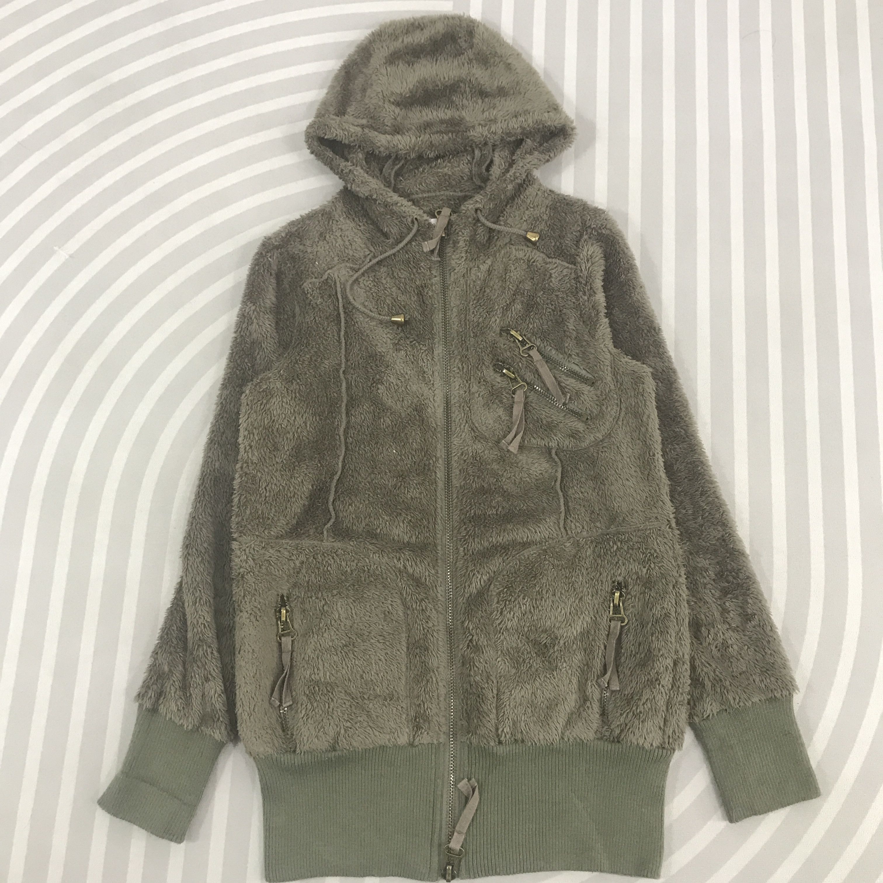 Japanese Brand Vintage Puuk japan design Palms Wind Jacket K76B11 Size US M / EU 48-50 / 2 - 1 Thumbnail