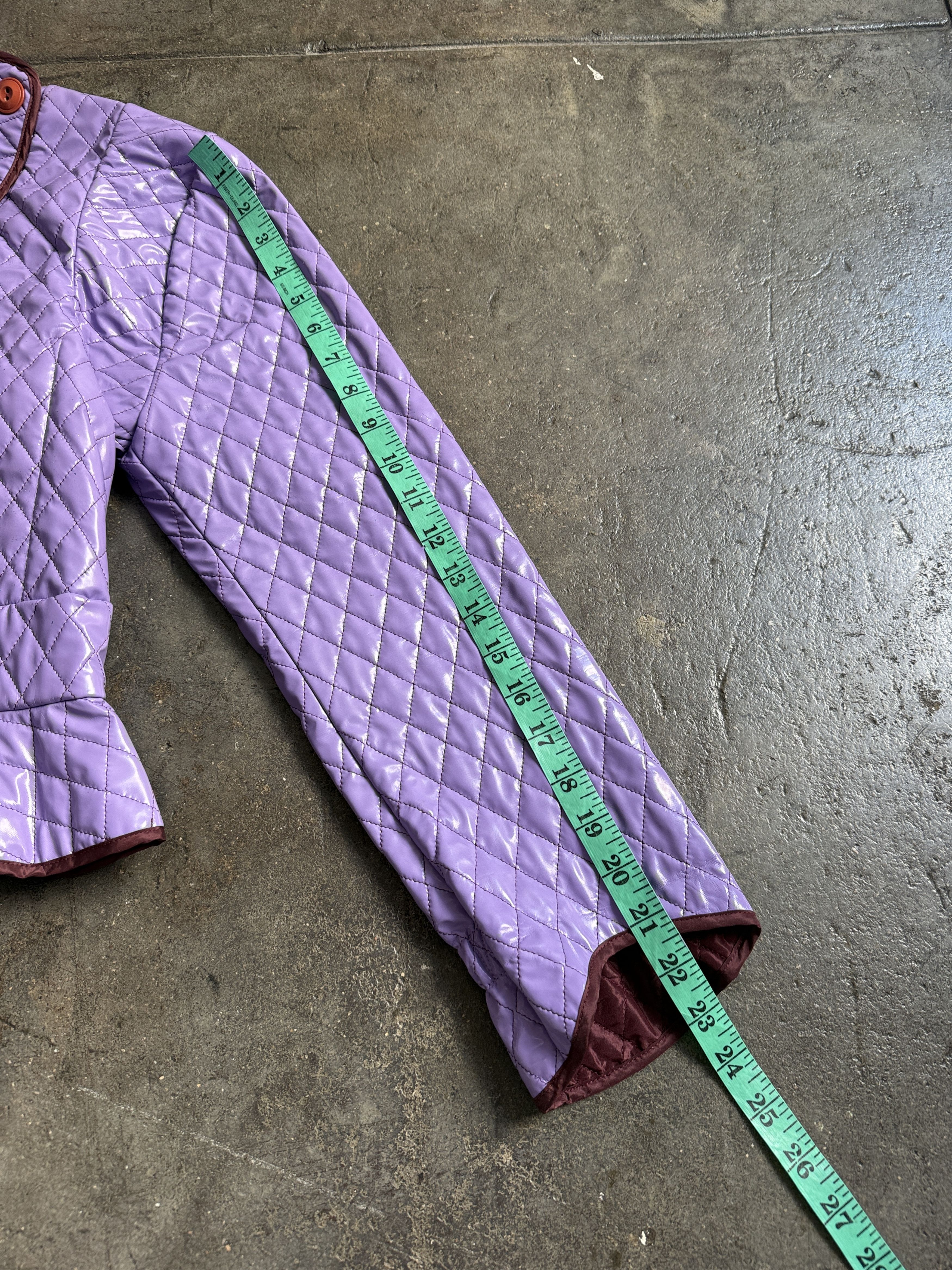 Vivienne Westwood 2017 2k$+ Andreas Kronthaler Padded Purple Jacket Size S / US 4 / IT 40 - 14 Thumbnail
