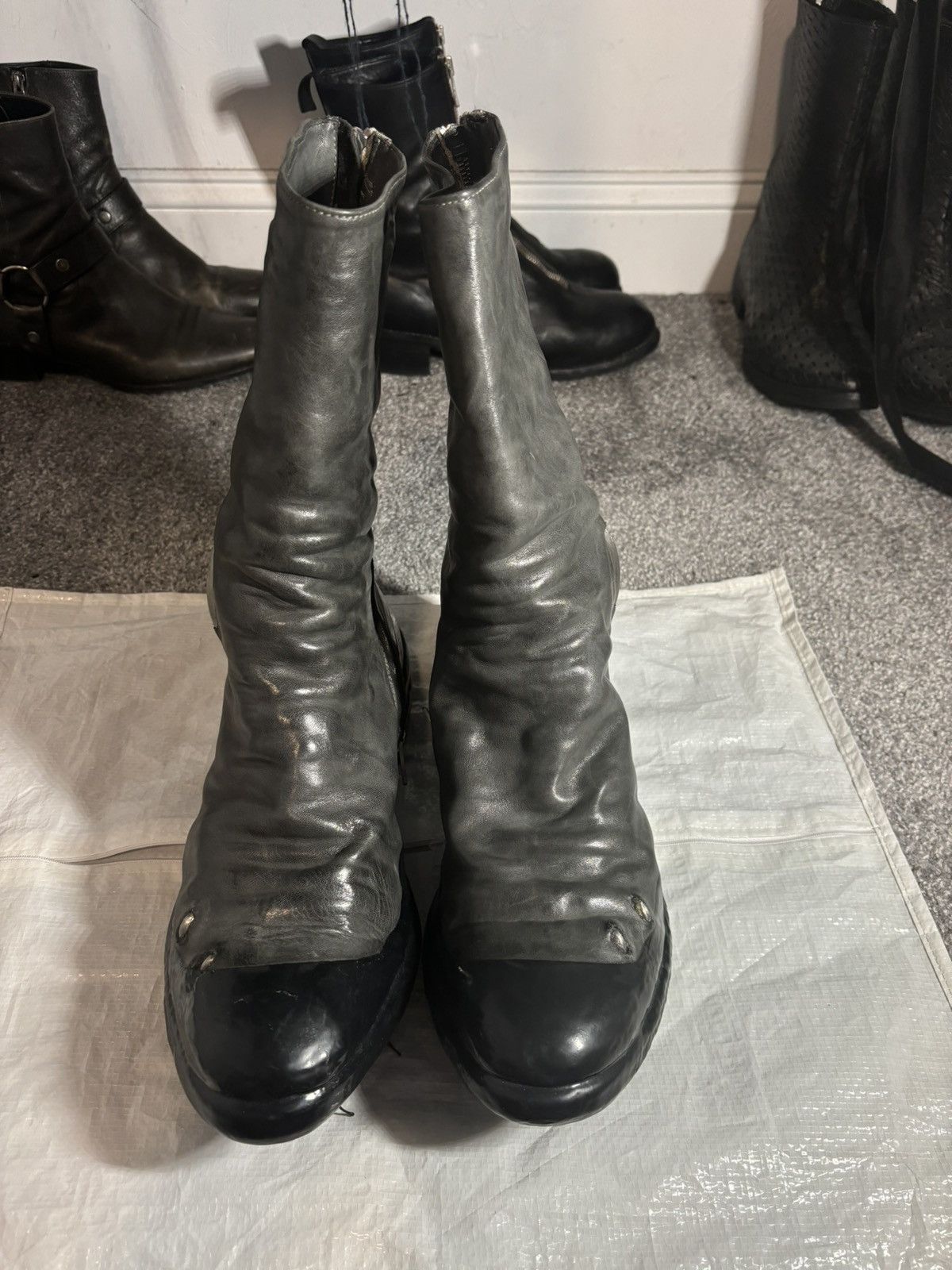 Carol Christian Poell Carol Christian Powell prosthetic drip boots Size US 11 / EU 44 - 3 Thumbnail