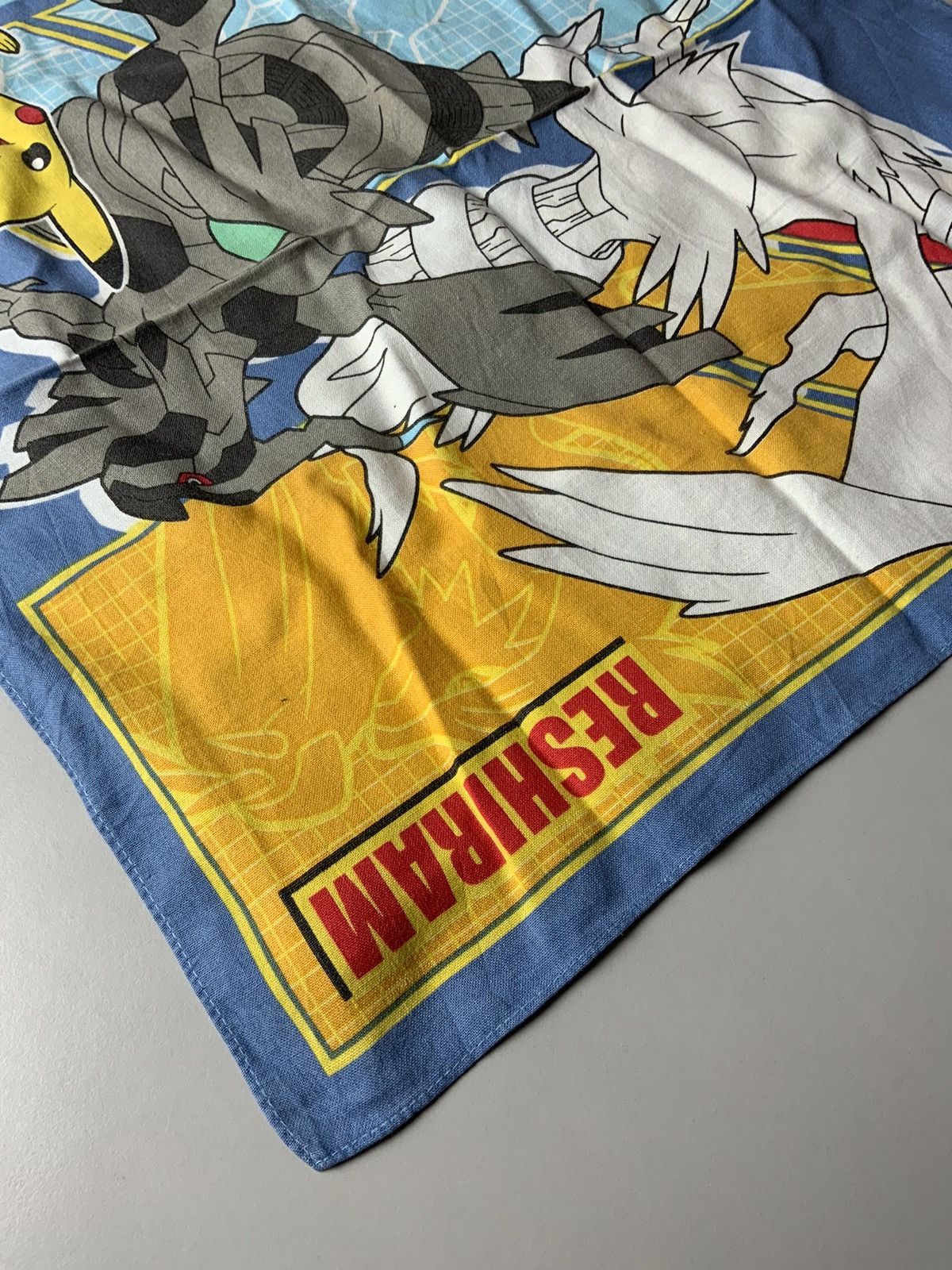 Nintendo Pokemon Zekrom Reshiram Handkerchief Size ONE SIZE - 5 Thumbnail