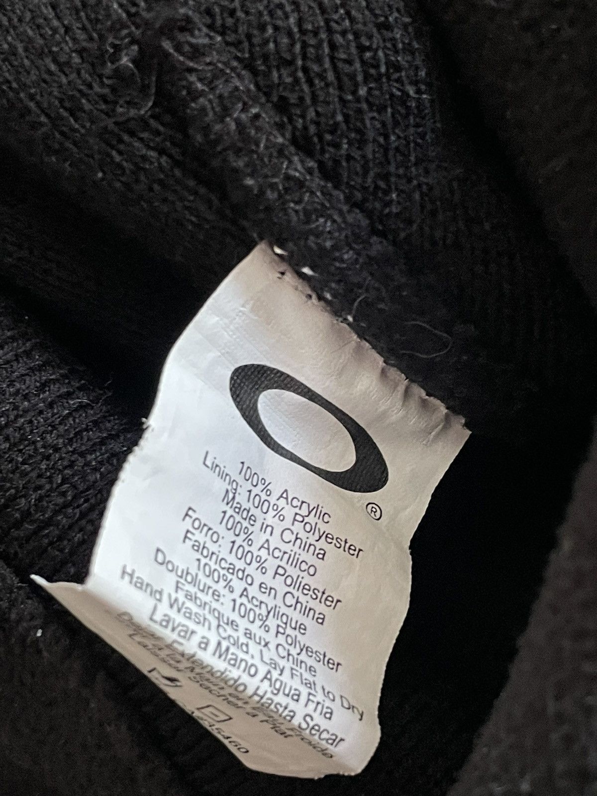 Oakley × Vintage Vintage Y2K Oakley Black Hat Surf Style RARE Size ONE SIZE - 8 Thumbnail