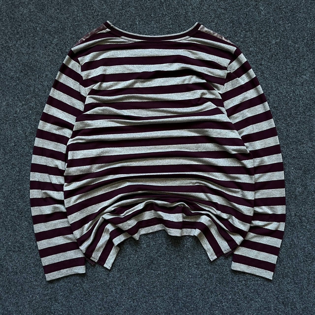 Le Grande Bleu (L.G.B.) VTG Women’s LGB Long-sleeve T-shirts Grunge Stripped 00s USA Size L / US 10 / IT 46 - 10 Thumbnail