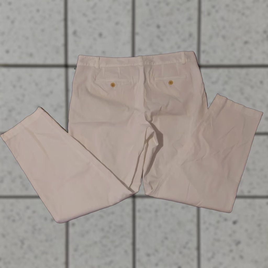 Talbots Womens Talbots Pants Chino White Cotton 12P Petite 12P Chino Cotton White Talbots Pants Womens Petite White 12P Size 34" / US 12 / IT 48 - 1 Thumbnail