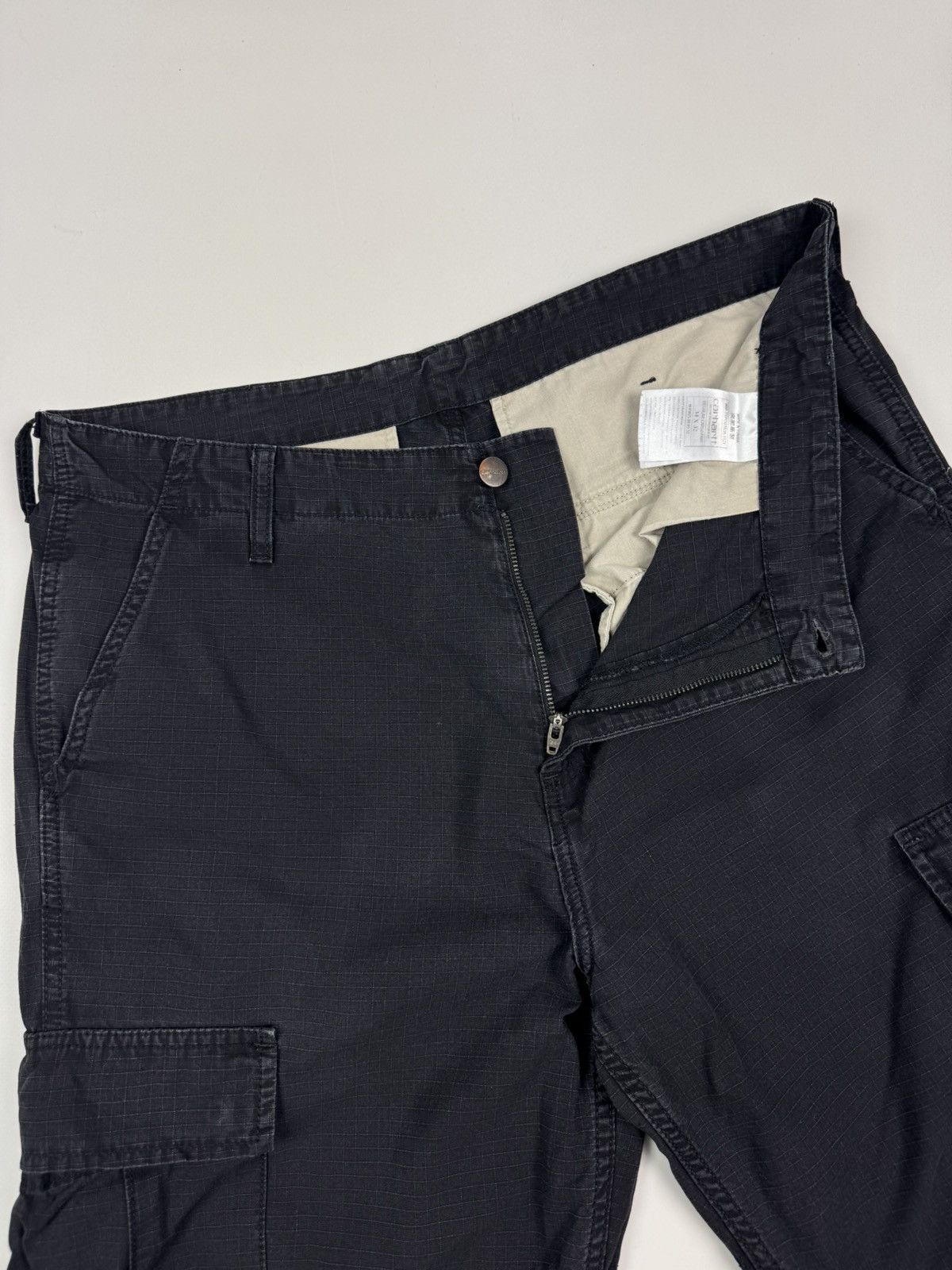 Carhartt Faded Carhartt Regular Cargo Black Pants Size US 34 / EU 50 - 11 Thumbnail