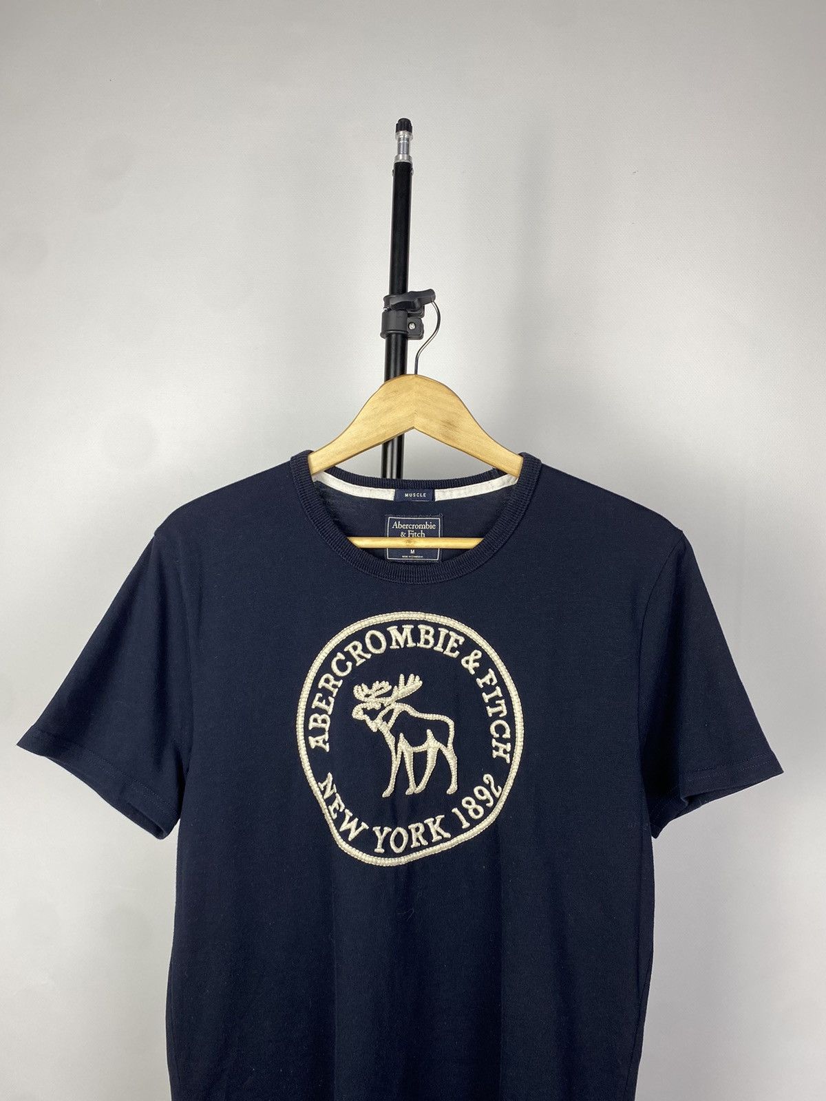 Abercrombie & Fitch × Vintage Vintage Abercrombie & Fitch BIG LOGO T-Shirt Men’s M Size Size US M / EU 48-50 / 2 - 3 Thumbnail