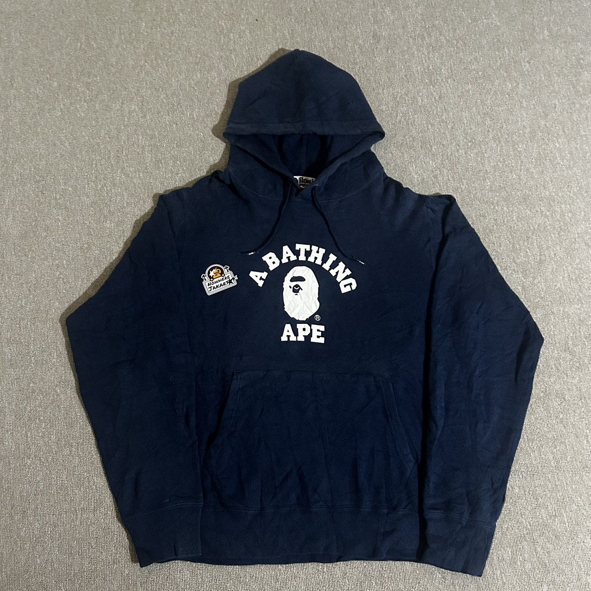Bape College Pullover Hoodie Size US XL / EU 56 / 4 - 1 Thumbnail