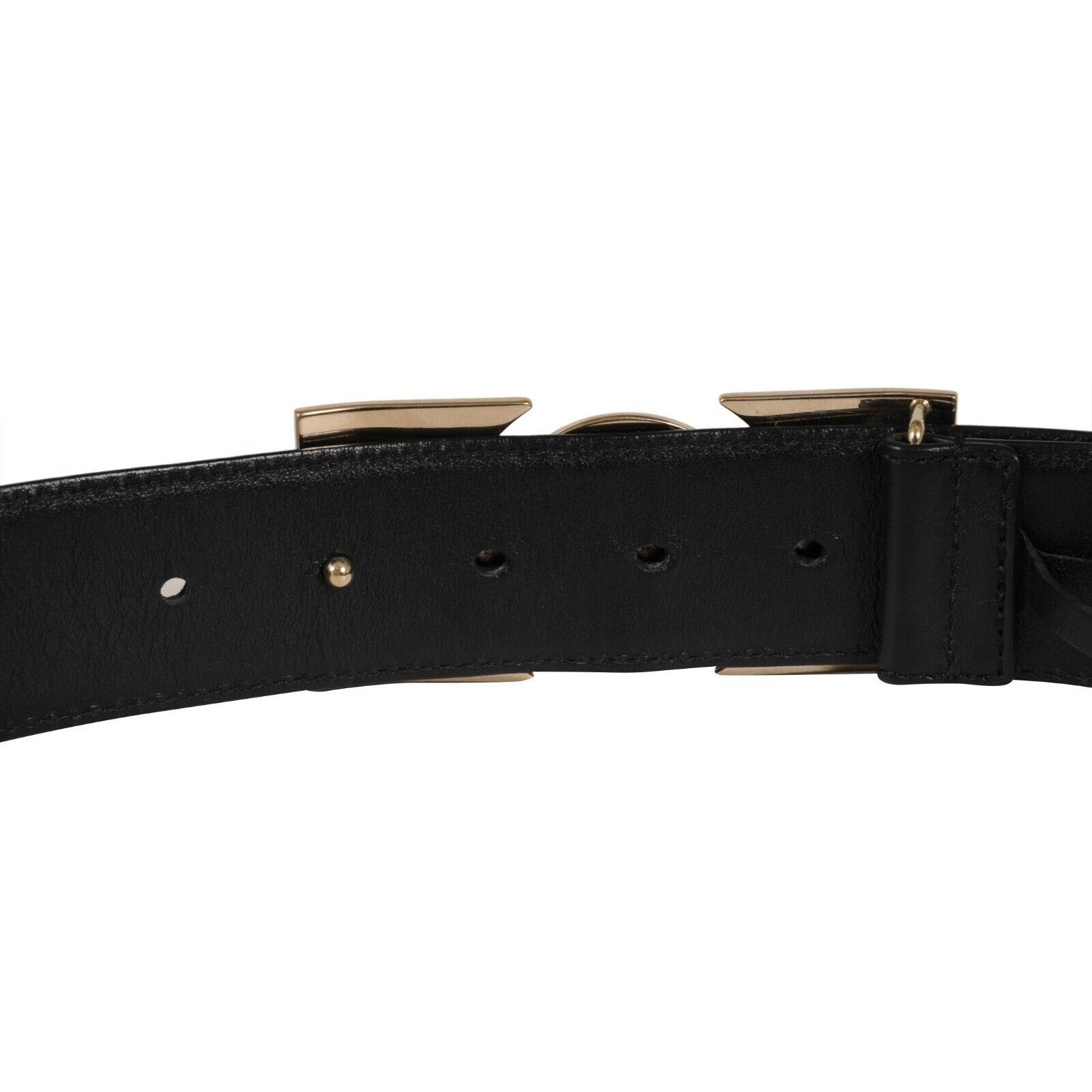 Versace Vanitas Medusa Head Buckle Belt 85 34 Black Size 34 - 7 Thumbnail