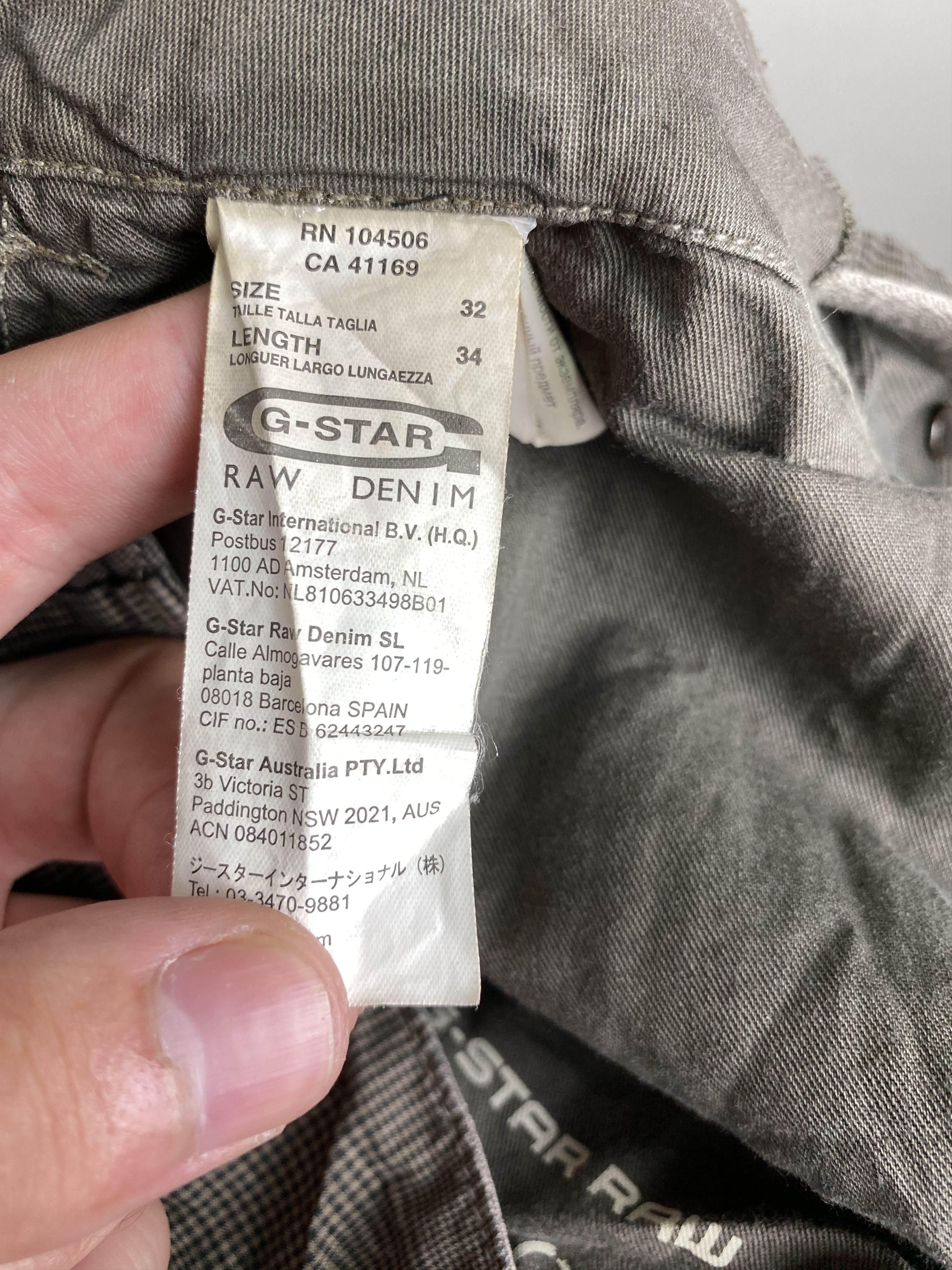 G-Star G-Star Raw Cargo South Belt Pant W32 L34 Size US 32 / EU 48 - 11 Thumbnail