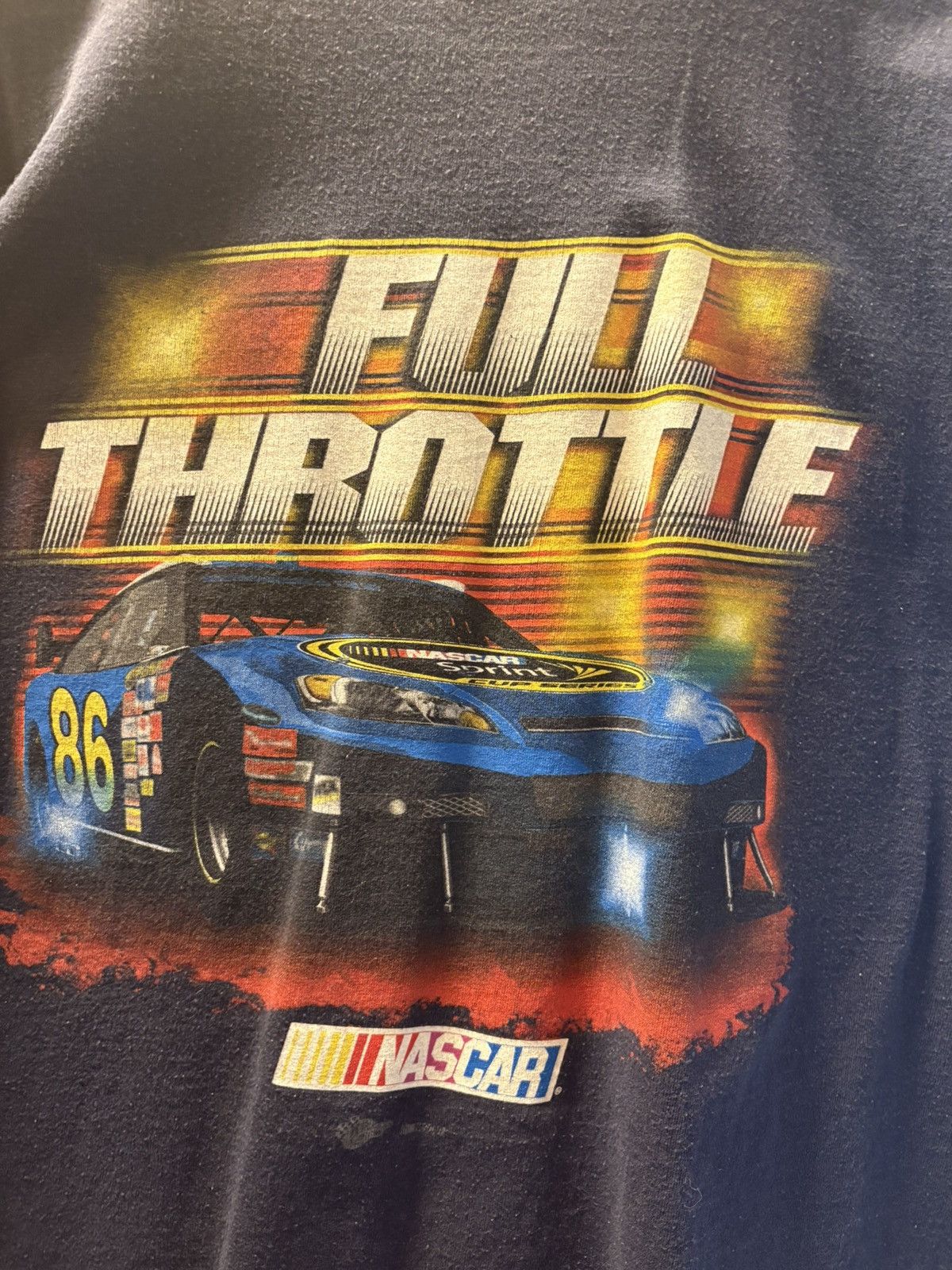 NASCAR Vintage Full Speed Nascar Tee shirt Size US L / EU 52-54 / 3 - 5 Thumbnail